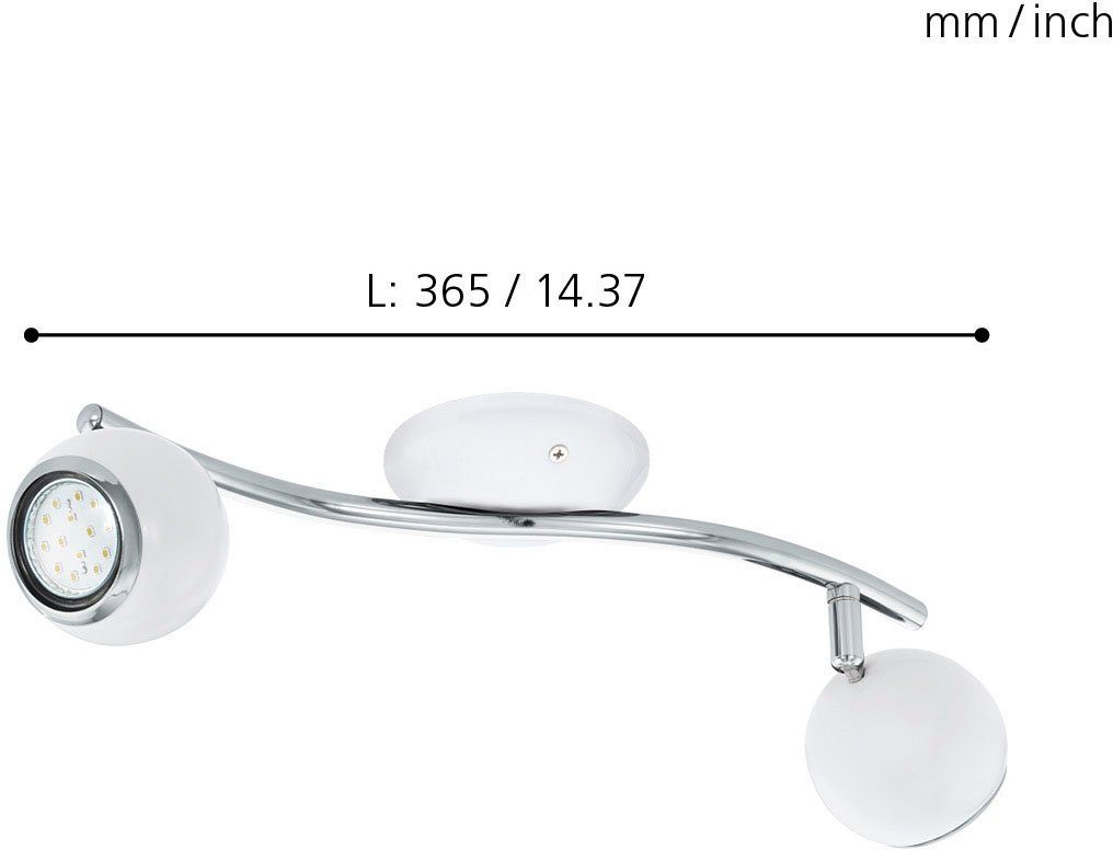 EGLO Ledplafondspots BIMEDA Led-plafondlamp