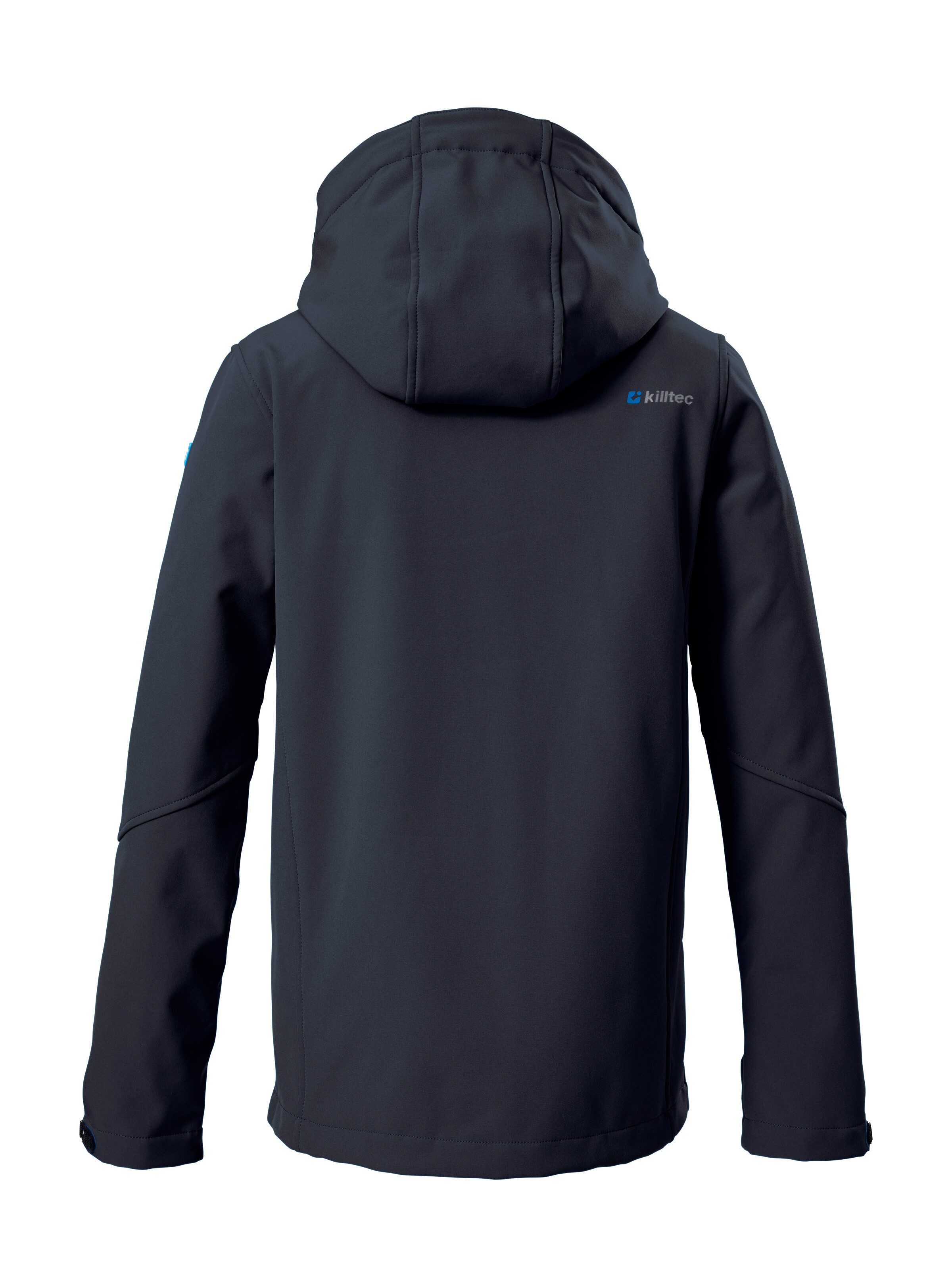 Killtec Softshell-jack Jongens Softshell-jack Waterafstotende softshelljack met fleece en verstelbare details