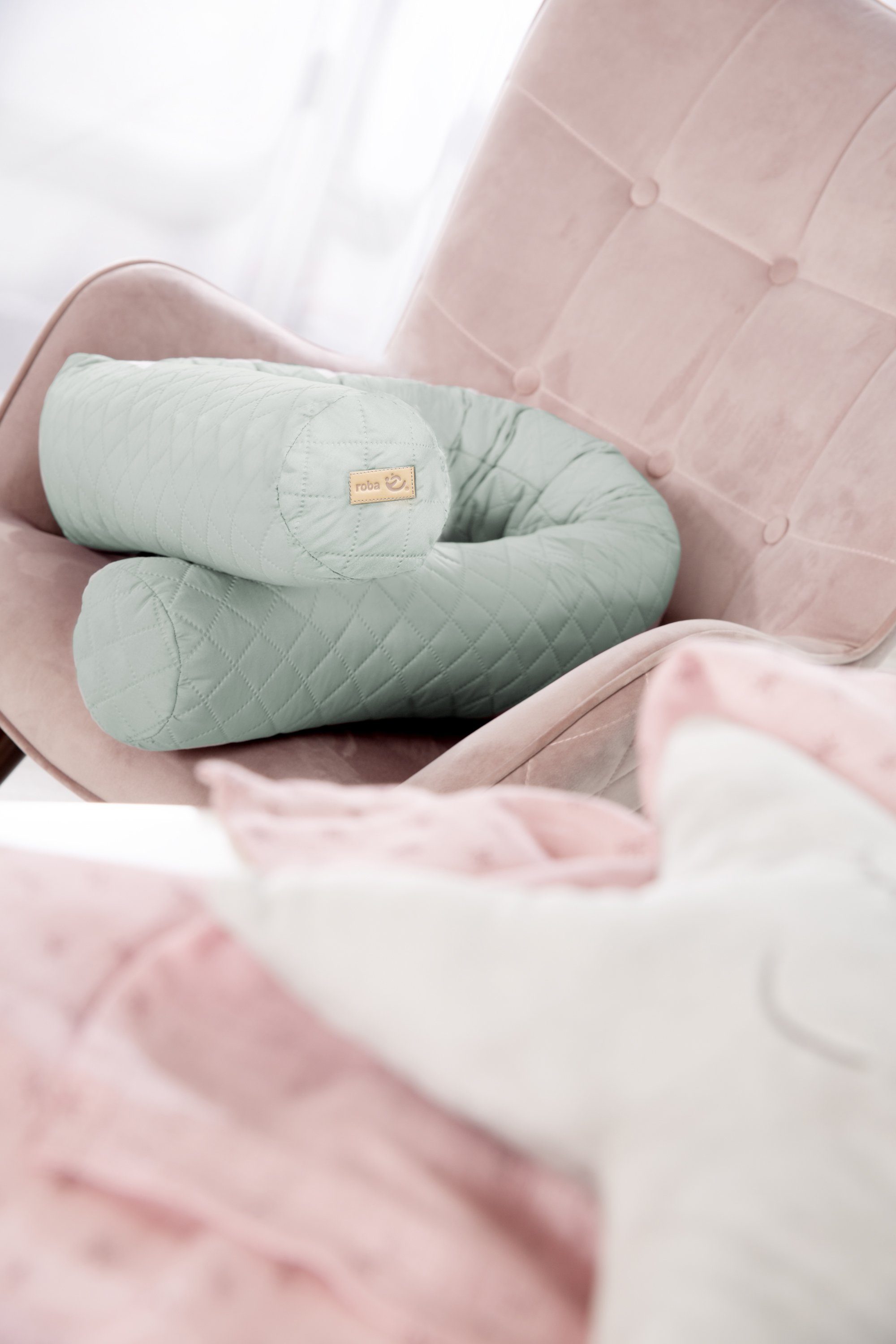 Roba® Bedomrander Style, frosty green