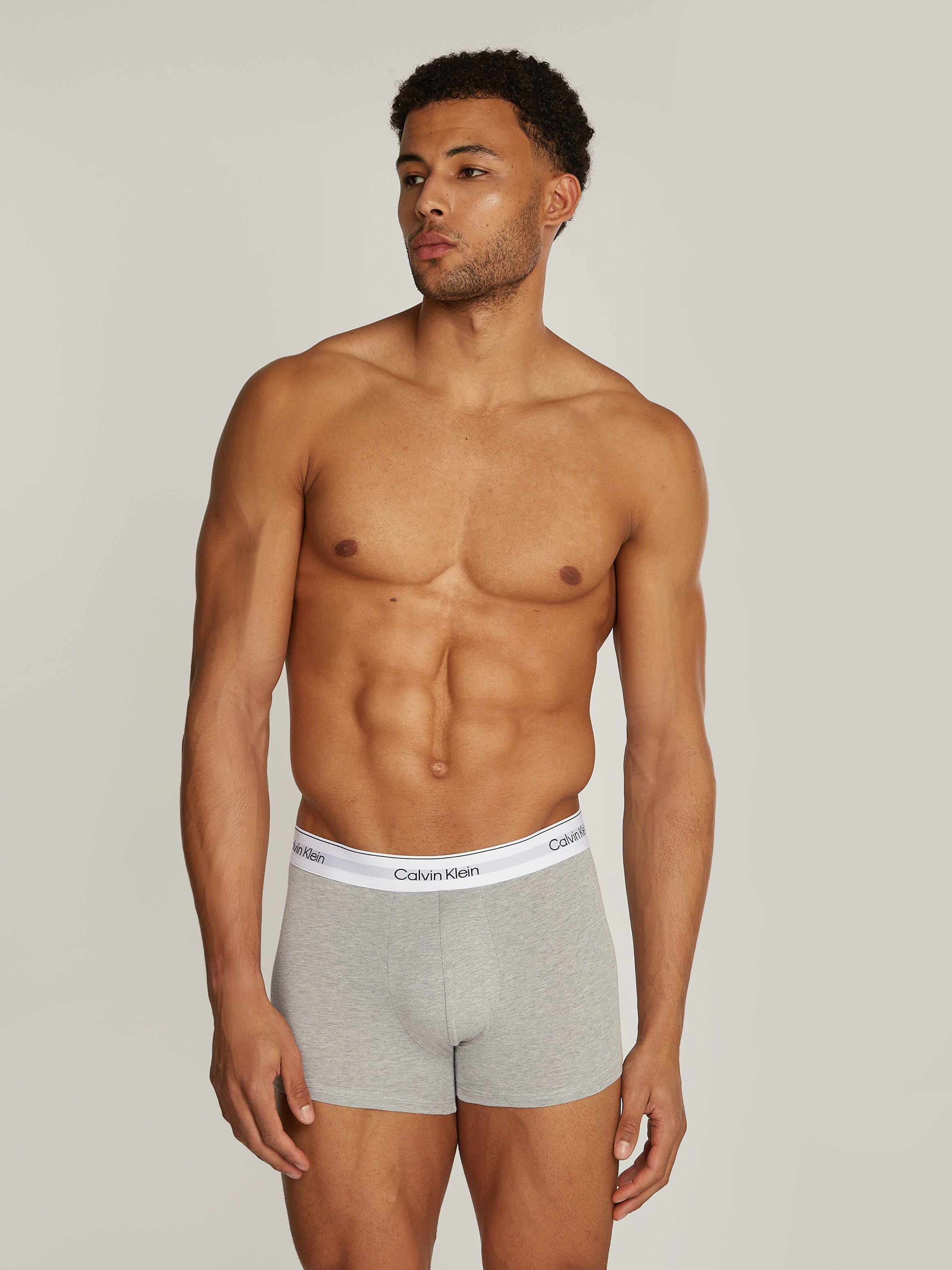 Calvin Klein Trunk 3PK met logo-elastische tailleband (3 stuks) (set 3 stuks)