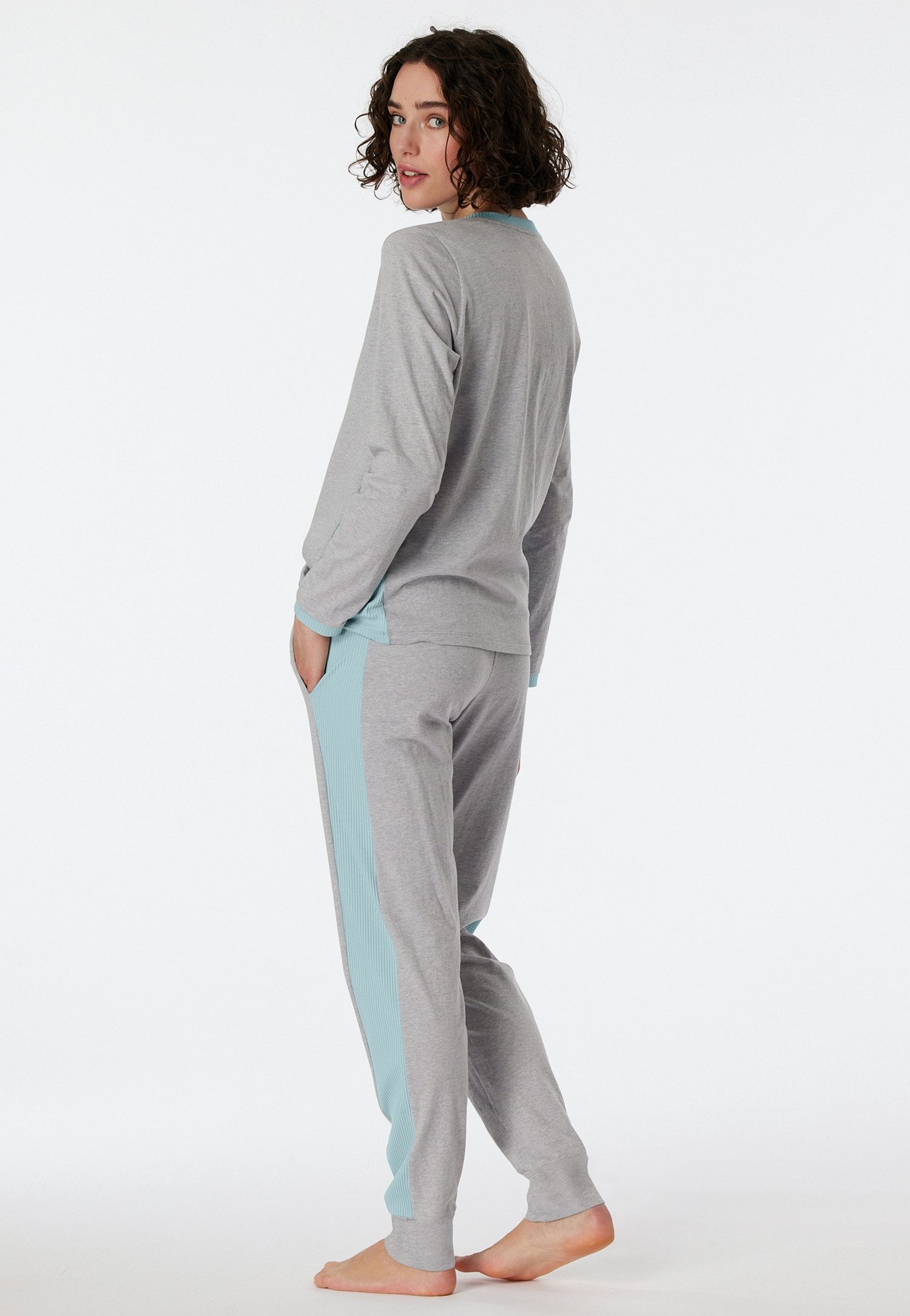 Schiesser Pyjama Casual Nightwear met casual loose-fit snit (2-delig)