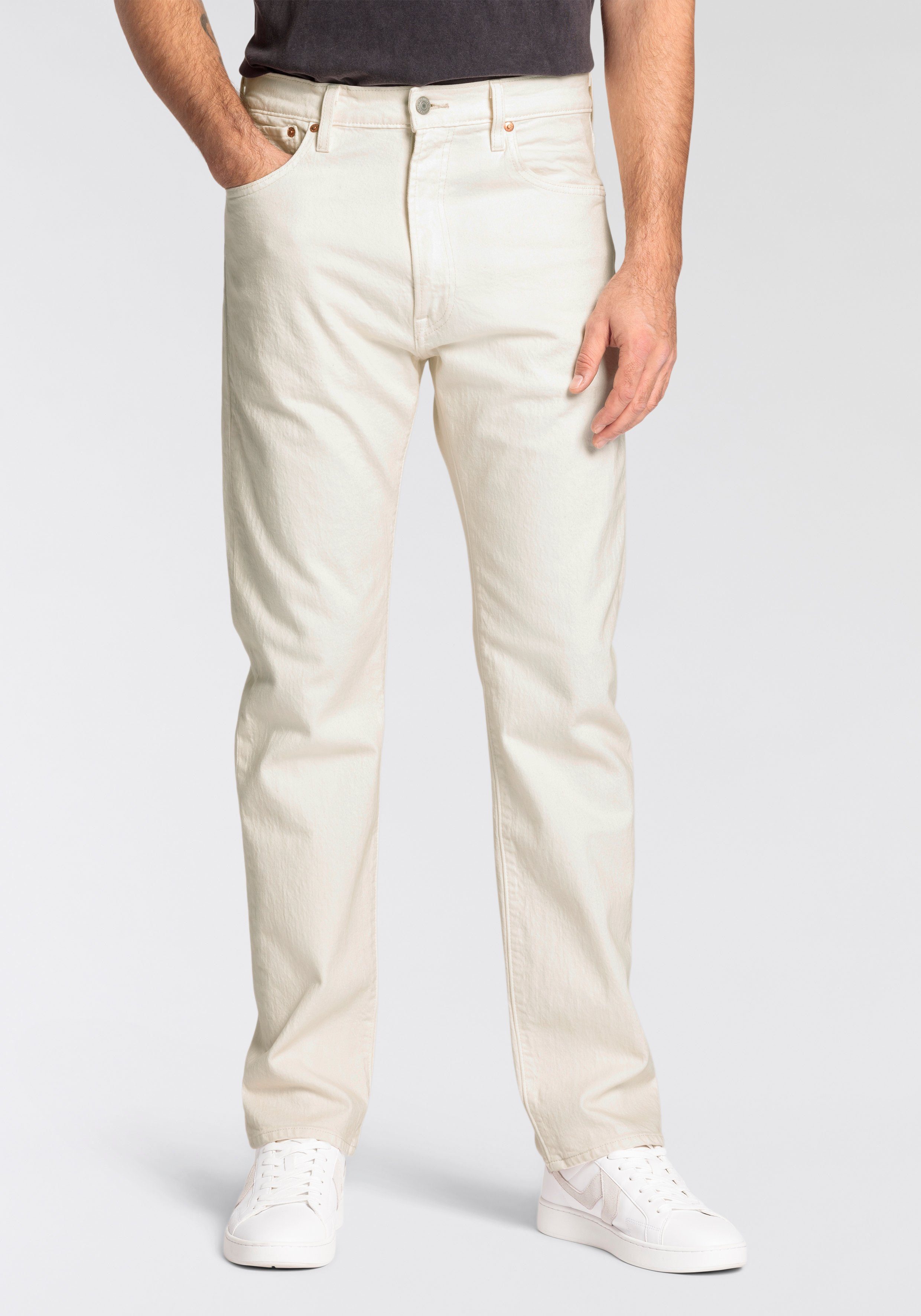 Levi's® Straight jeans 551Z AUTHENTIC met leren badge