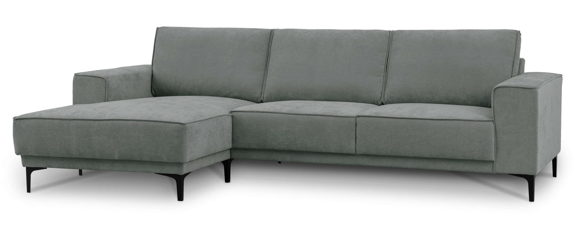 Places of Style Hoekbank Oland, structuur, platweefsel, luxe microvezel, bouclé