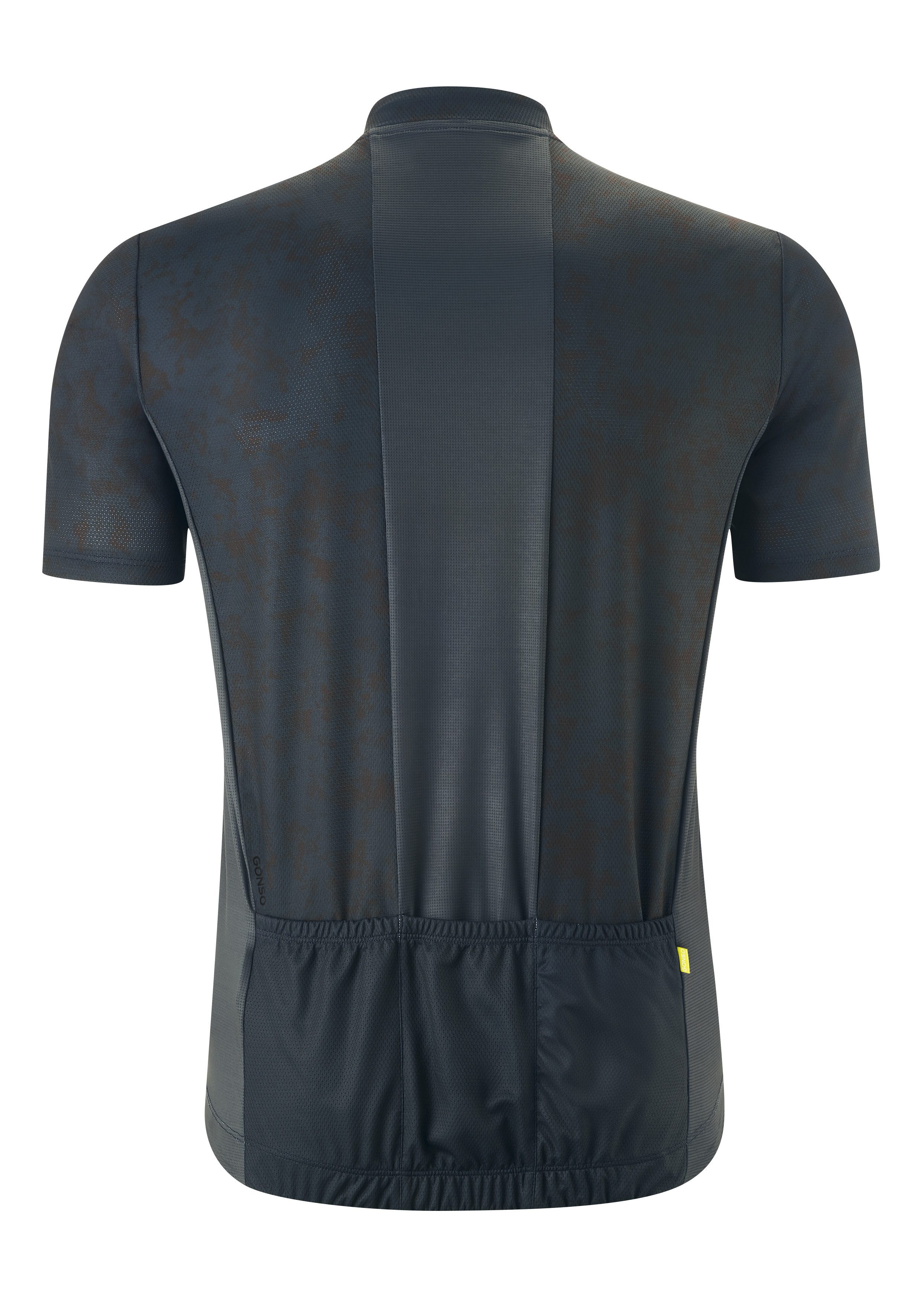 Gonso Fietsshirt PRESEGNO Heren fiets shirt met korte mouwen, ademend fiets tricot met achterzak