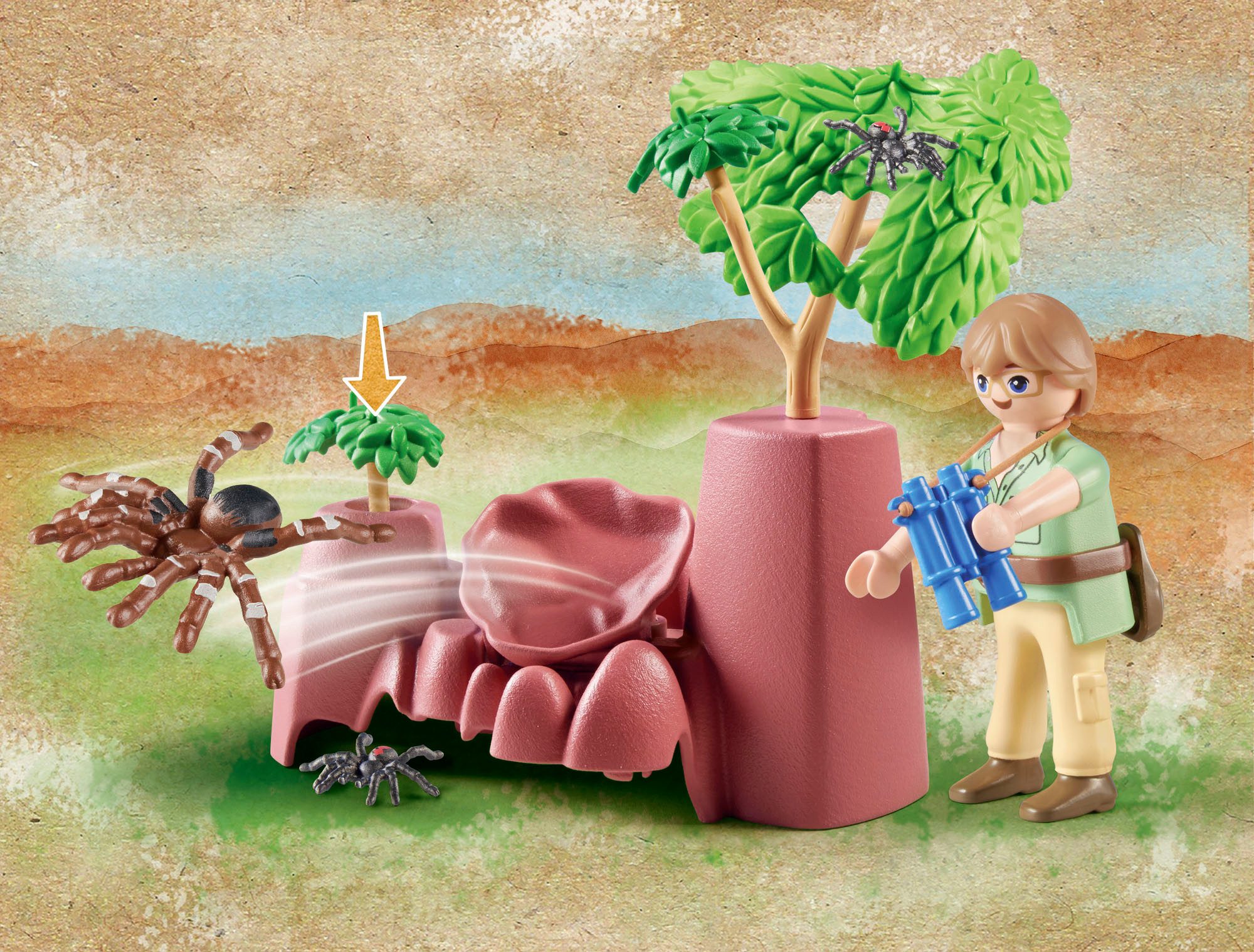 Playmobil® Constructie-speelset Spinrots (71627), Wiltopia (16-delig)