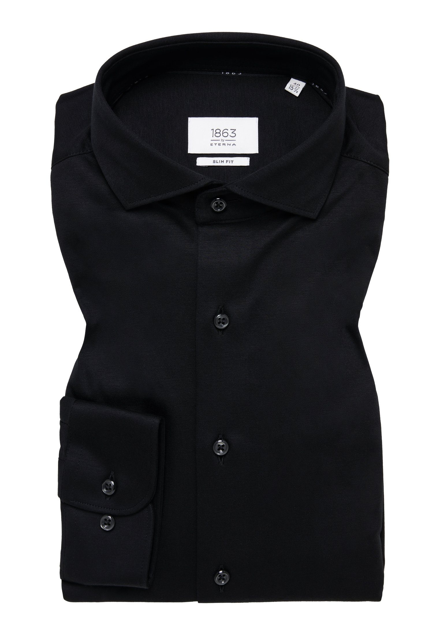 Eterna Overhemd met lange mouwen Slim fit NON IRON (strijkvrij)