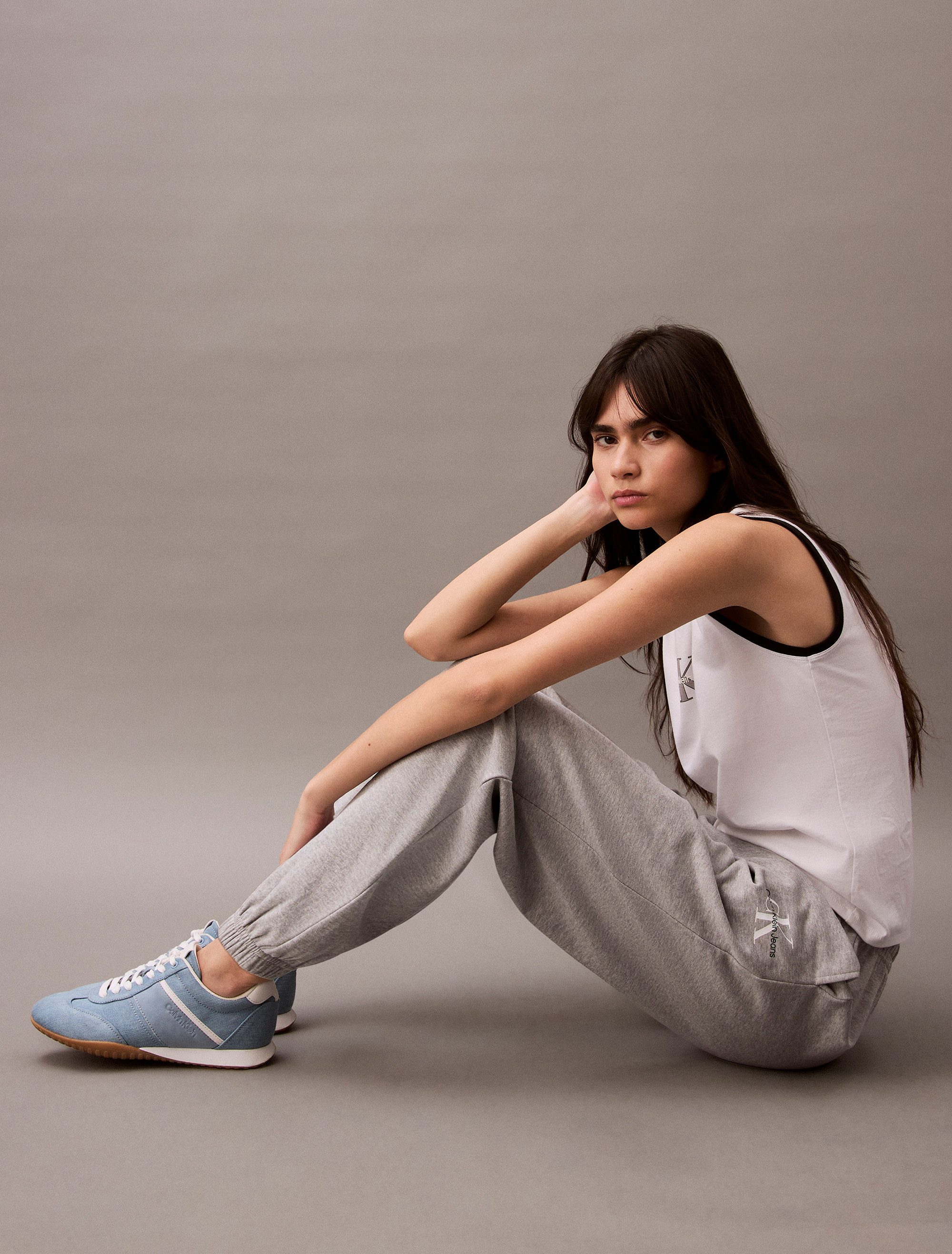 Calvin Klein Sweatbroek MONOLOGO FRENCH TERRY JOGGER