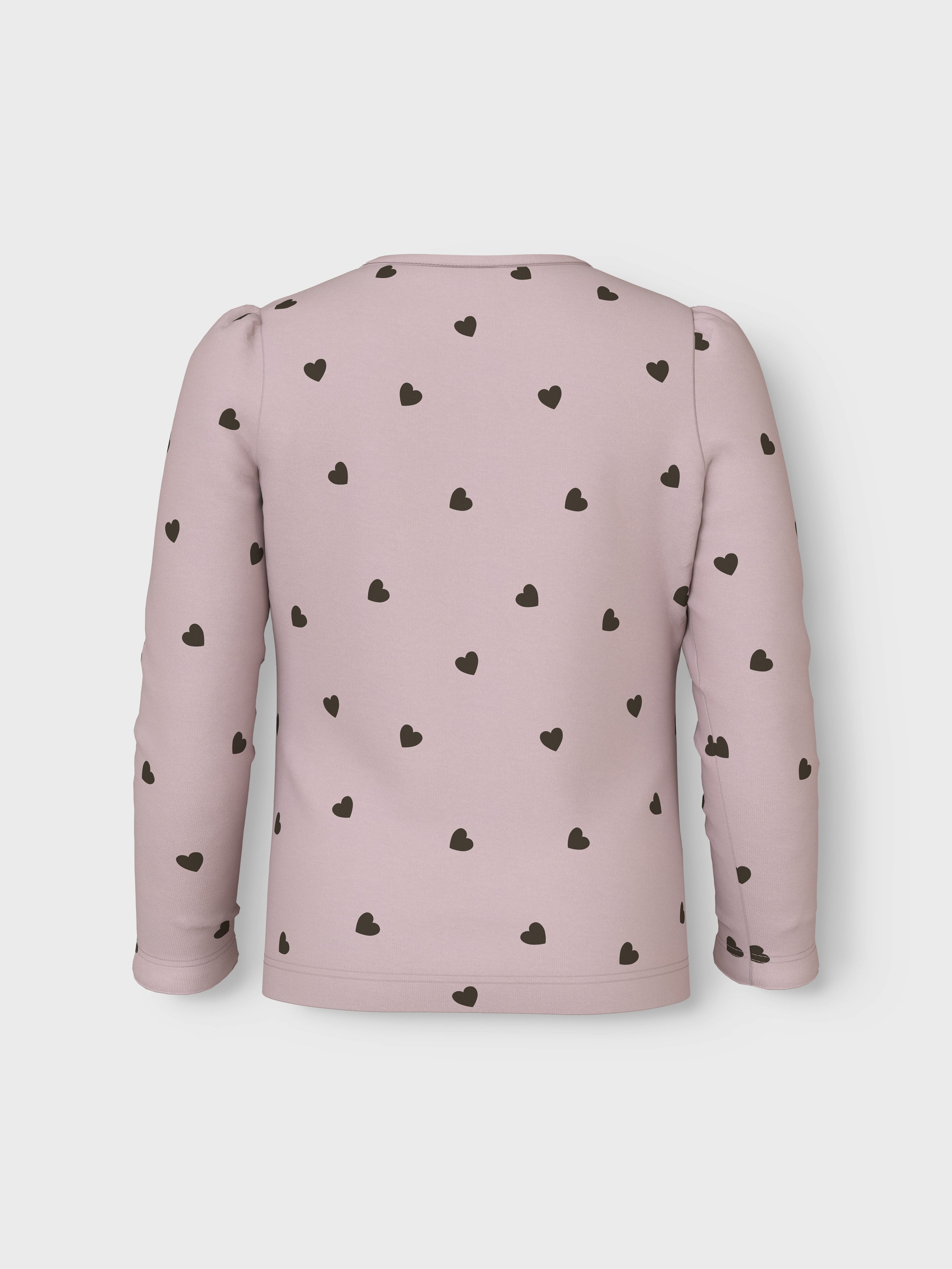 Name It Shirt met lange mouwen NMFKHEART XSL LS TOP