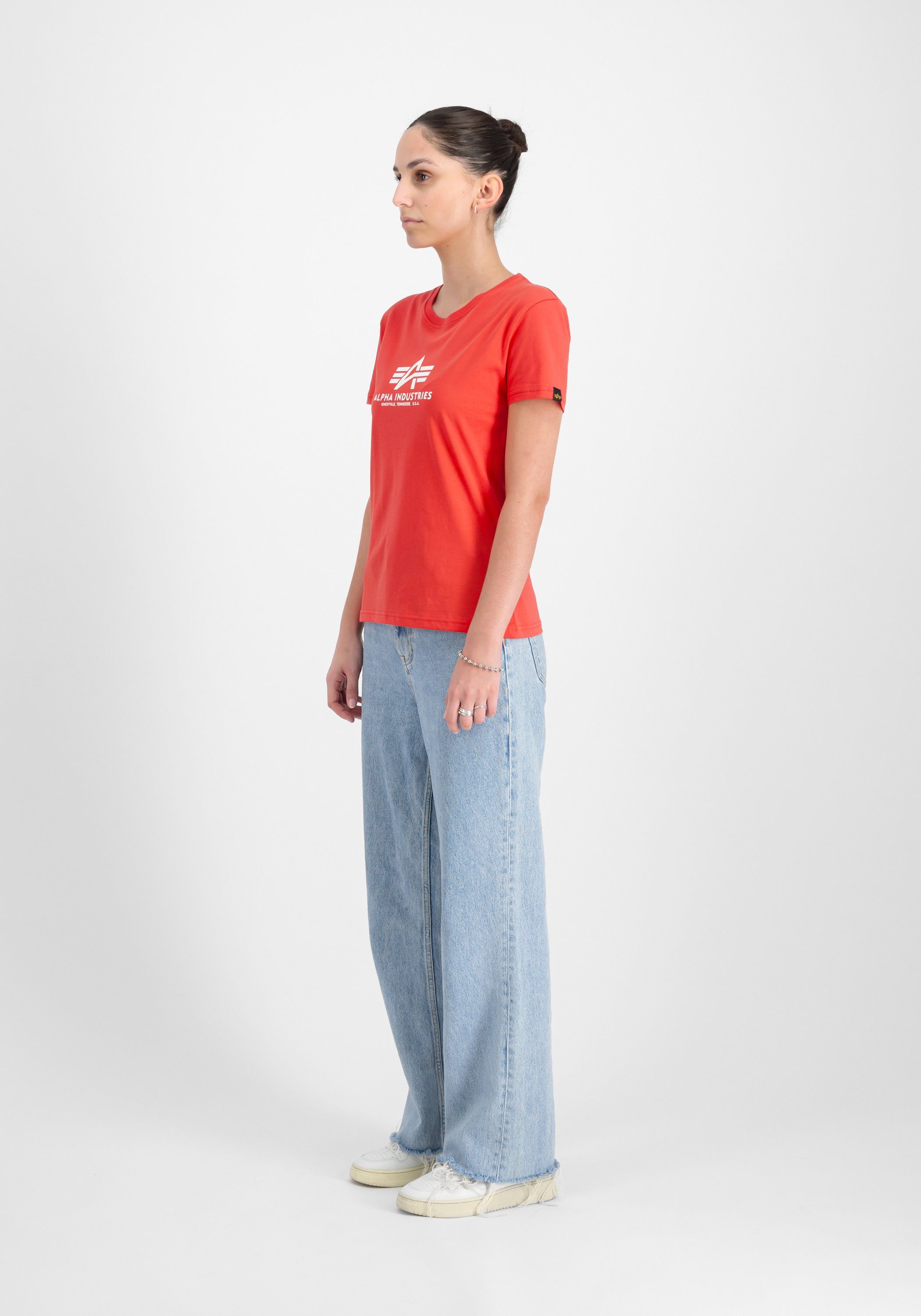 Alpha Industries T-shirt Women T-Shirts New Basic T Women