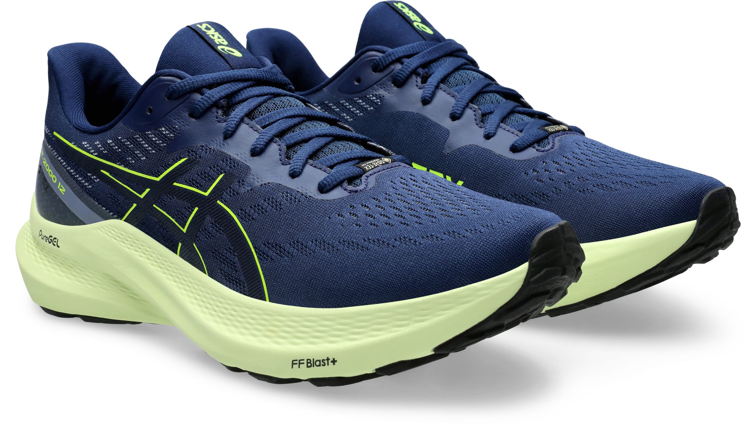 Asics Runningschoenen GT-2000 12 Gore-Tex voor meer stabiliteit, waterdicht