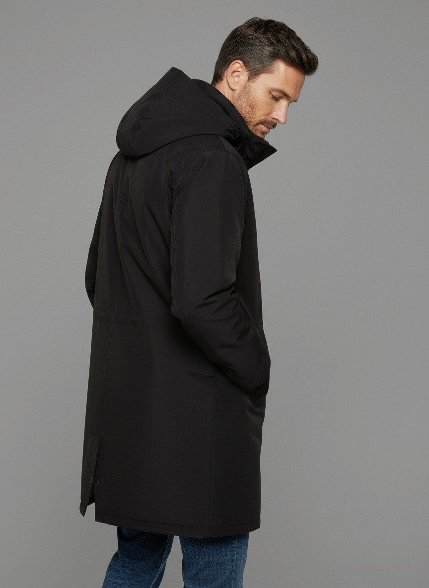 Polarino Functionele parka Nordgren ademend, waterdicht, winddicht, met gevoerde capuchon