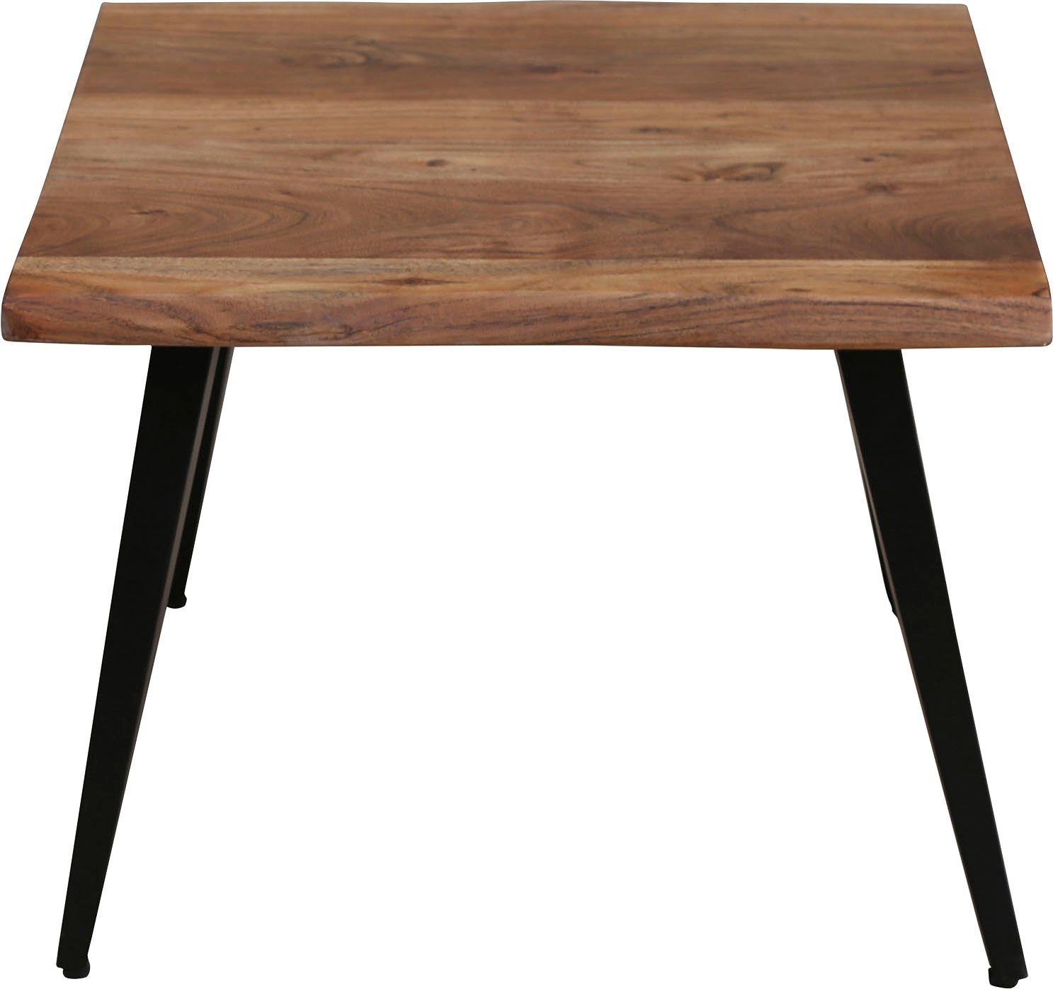 byLIVING Salontafel Caddy Tafelblad met boomstamrand, breedte 110 of 60 cm