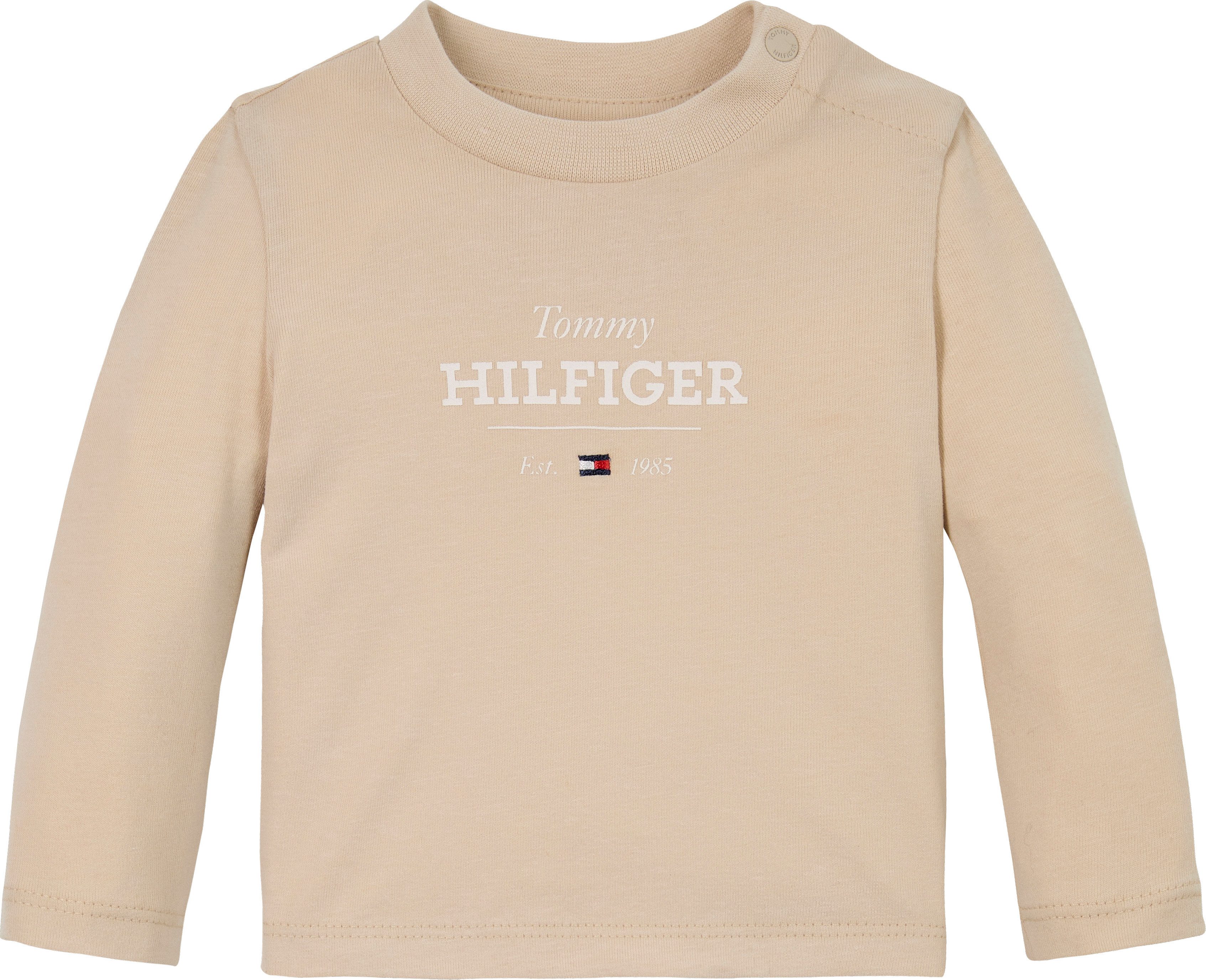 Tommy Hilfiger Shirt met lange mouwen MONOTYPE 1985 LOGO TEE LS