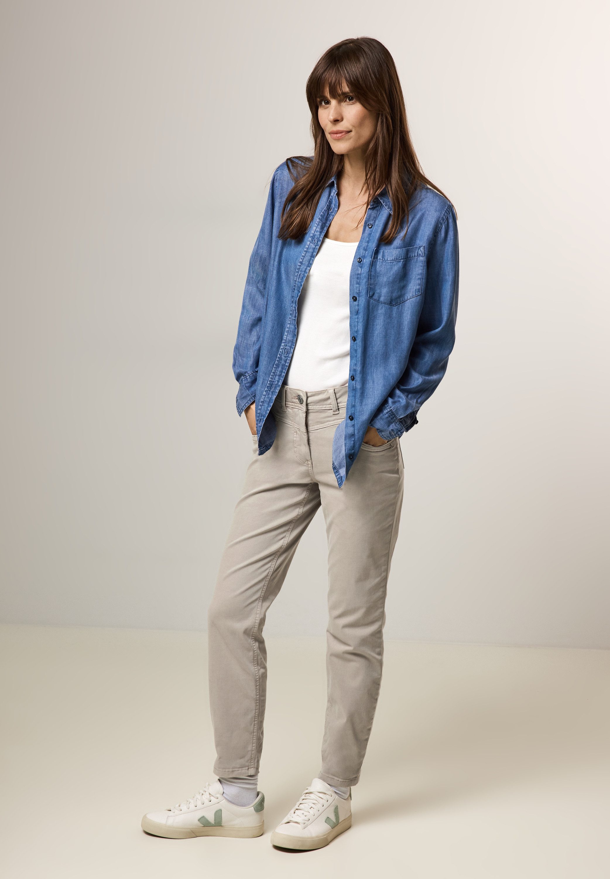 Cecil Stretchbroek Stijl Vicky in five-pocketsstijl