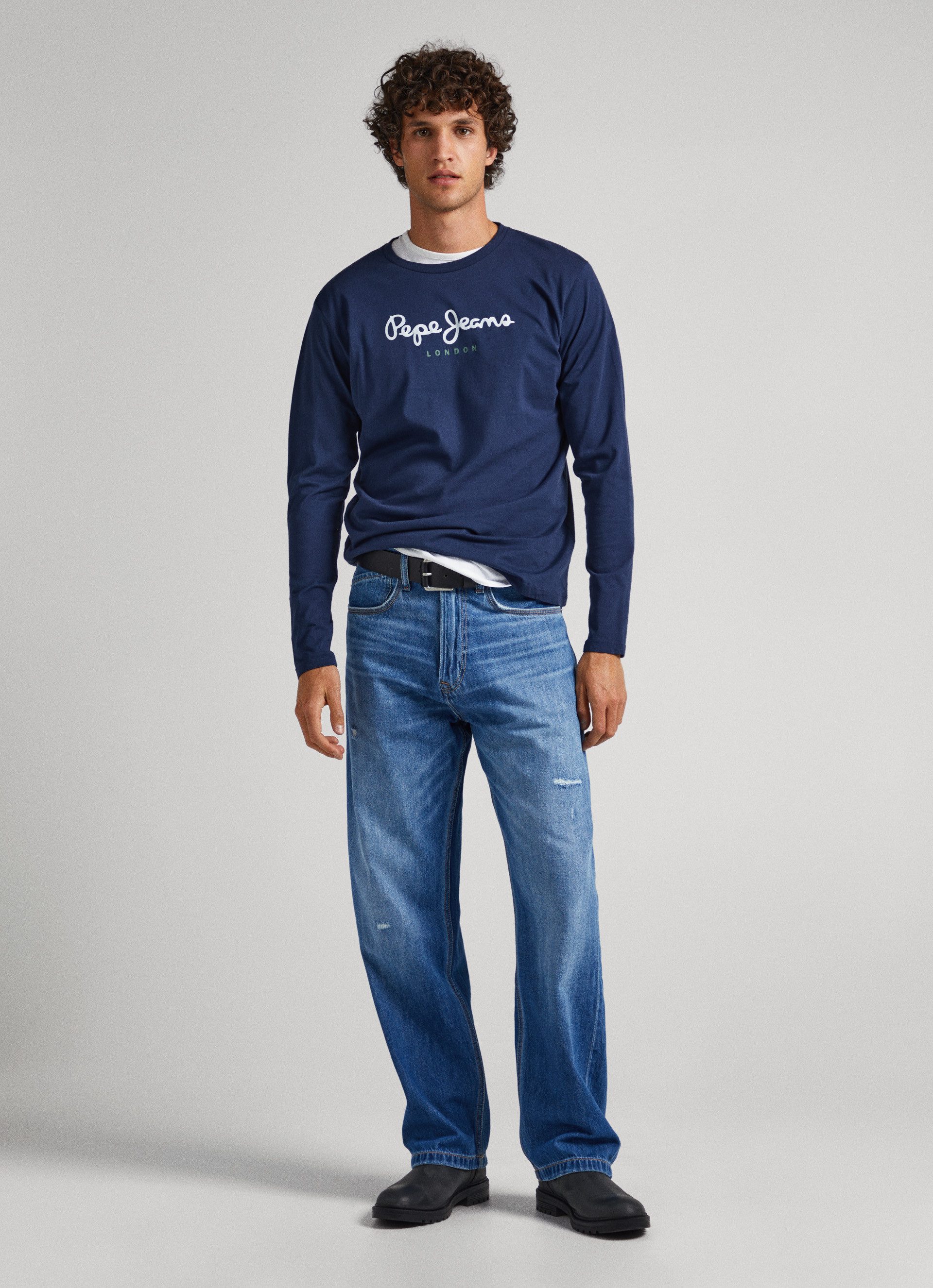 Pepe Jeans Shirt met lange mouwen EGGO LONG