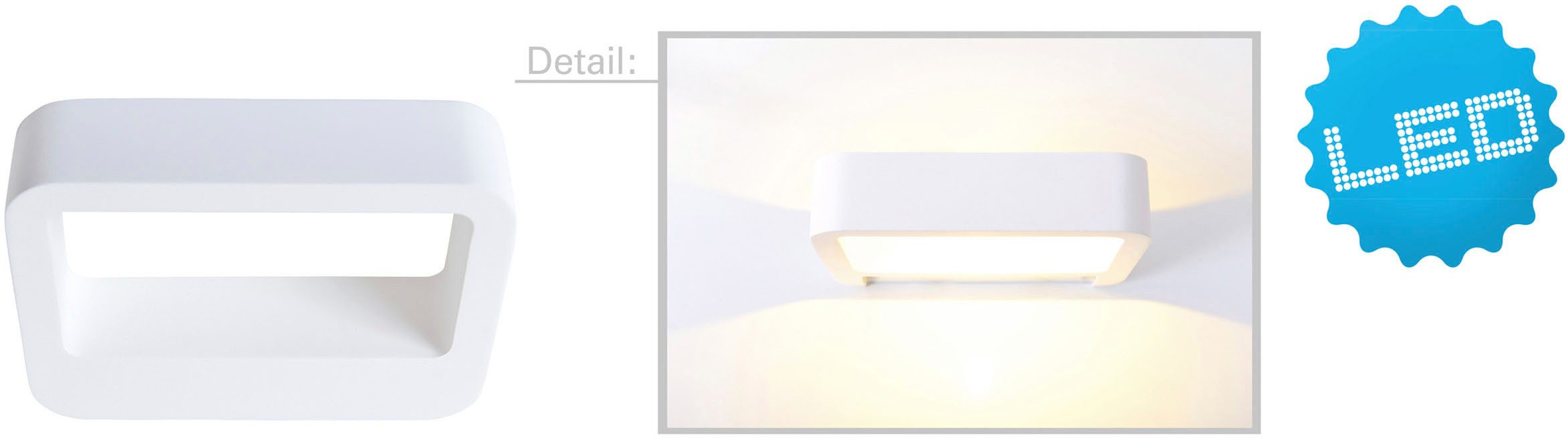 näve Led-wandlamp Wanna (1 stuk)