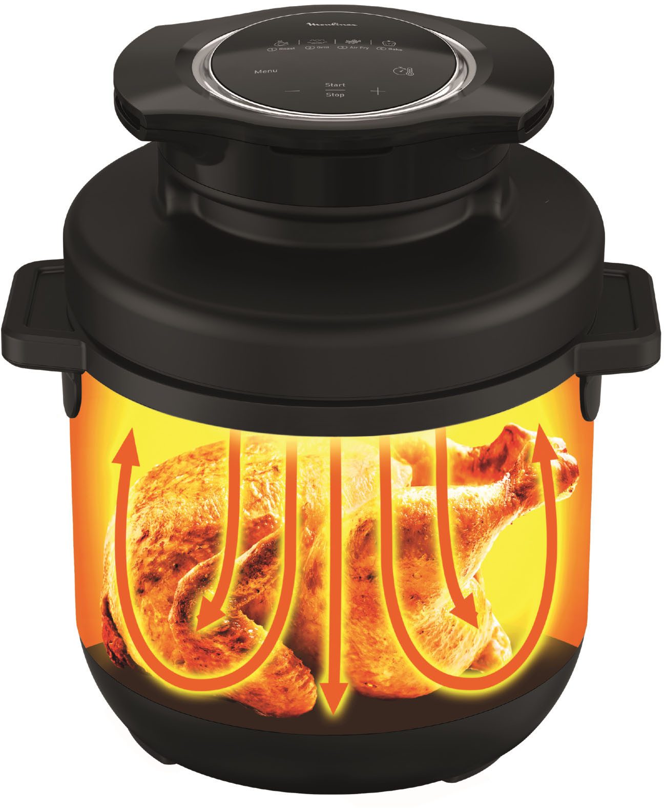 Tefal Multi-cooker CY7788 Turbo Cuisine & Fry Snelkookfunctie, 10 aut. kookprogramma's, 4 extra Crisp programma’s