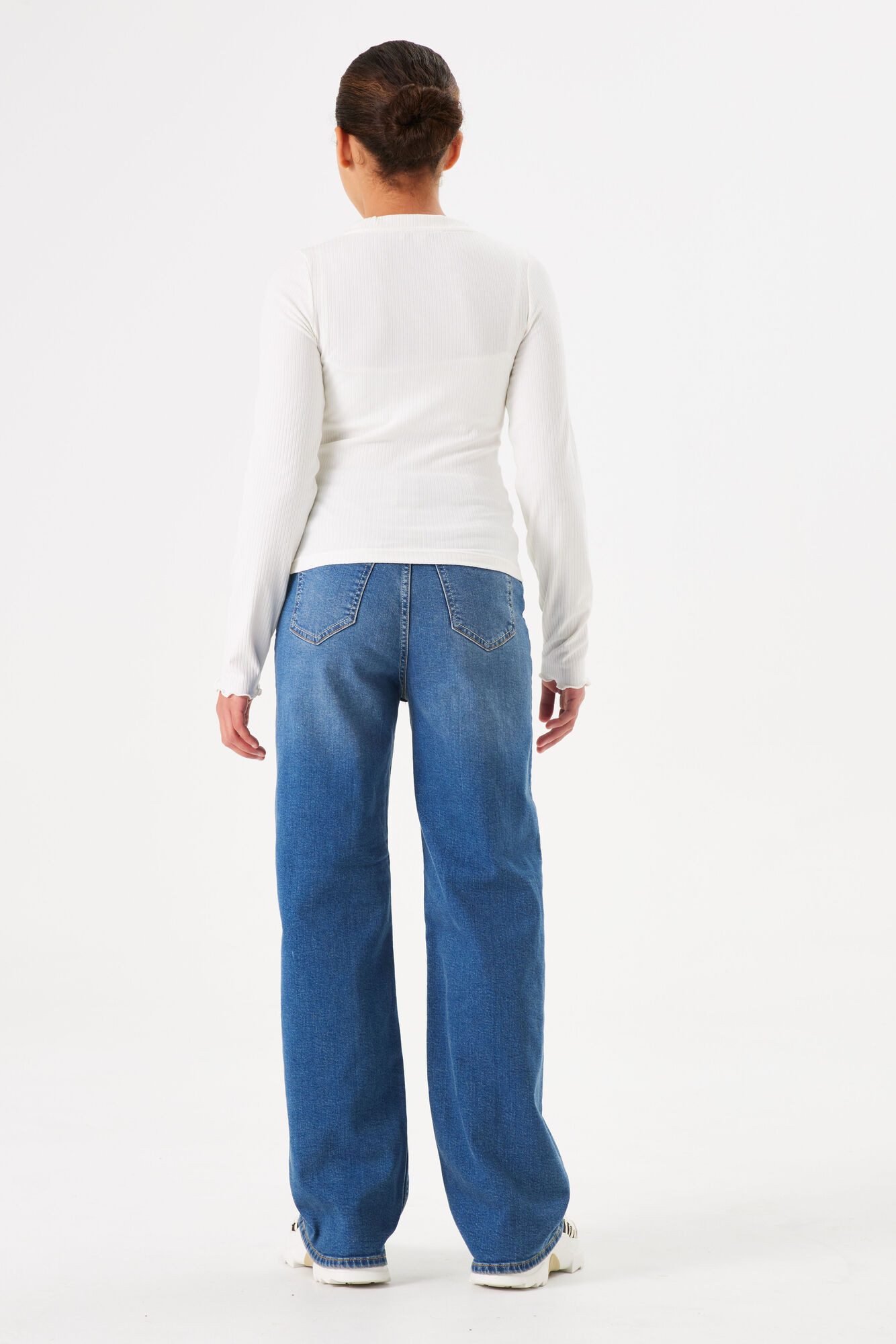 Garcia Straight jeans Ilvy voor meisjes met wijde pijpen