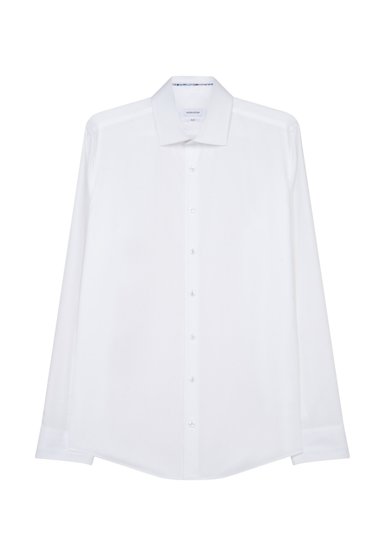seidensticker Businessoverhemd Slim lange mouwen kentkraag uni