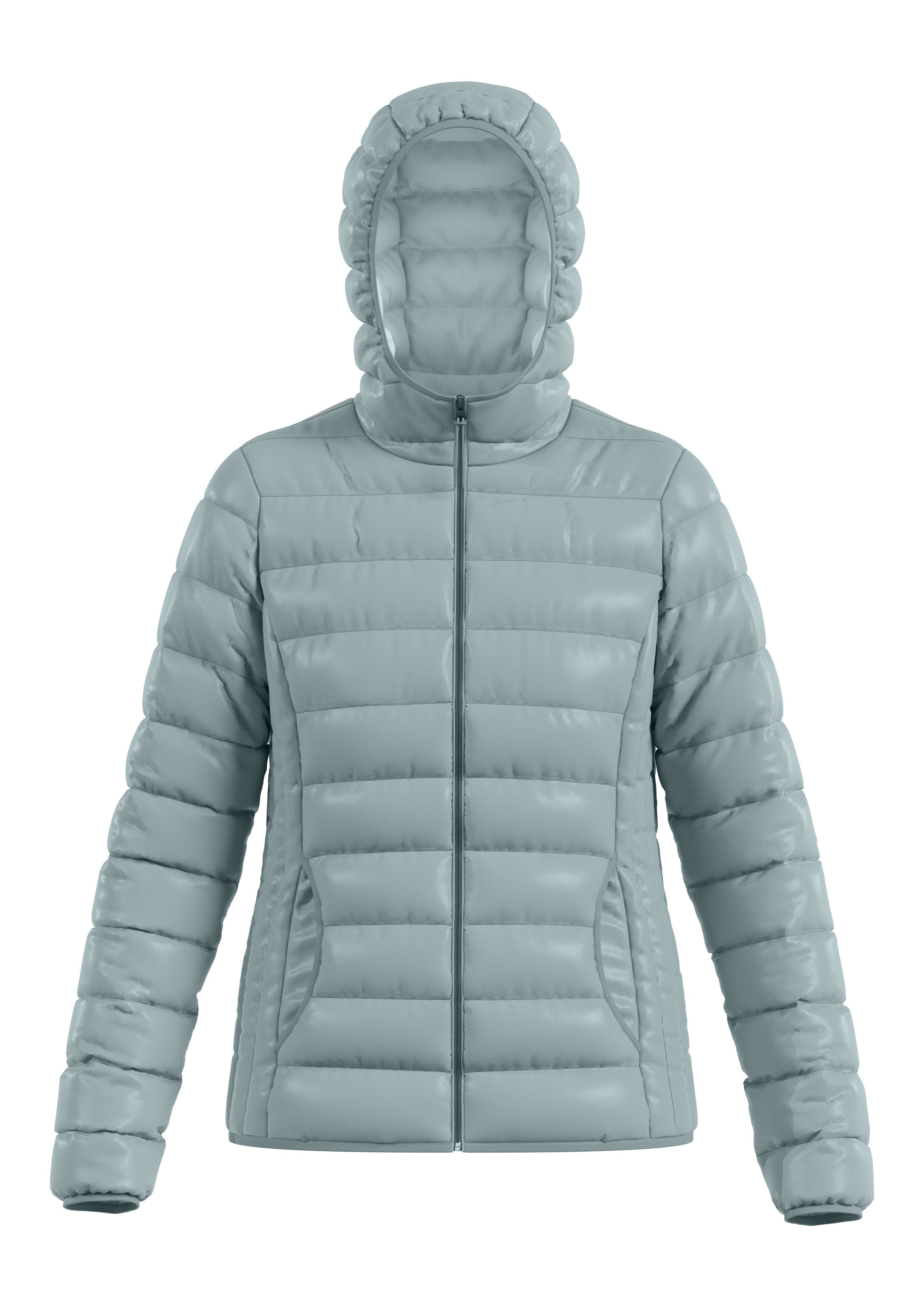 Q/S designed by Gewatteerde jas met een capuchon