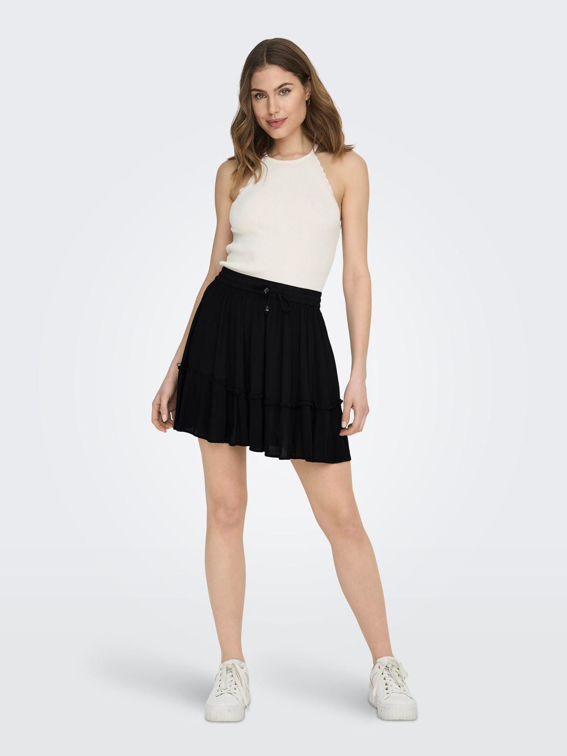 Only Minirok ONLIBIZA LIFE SHORT SKIRT WVN NOOS
