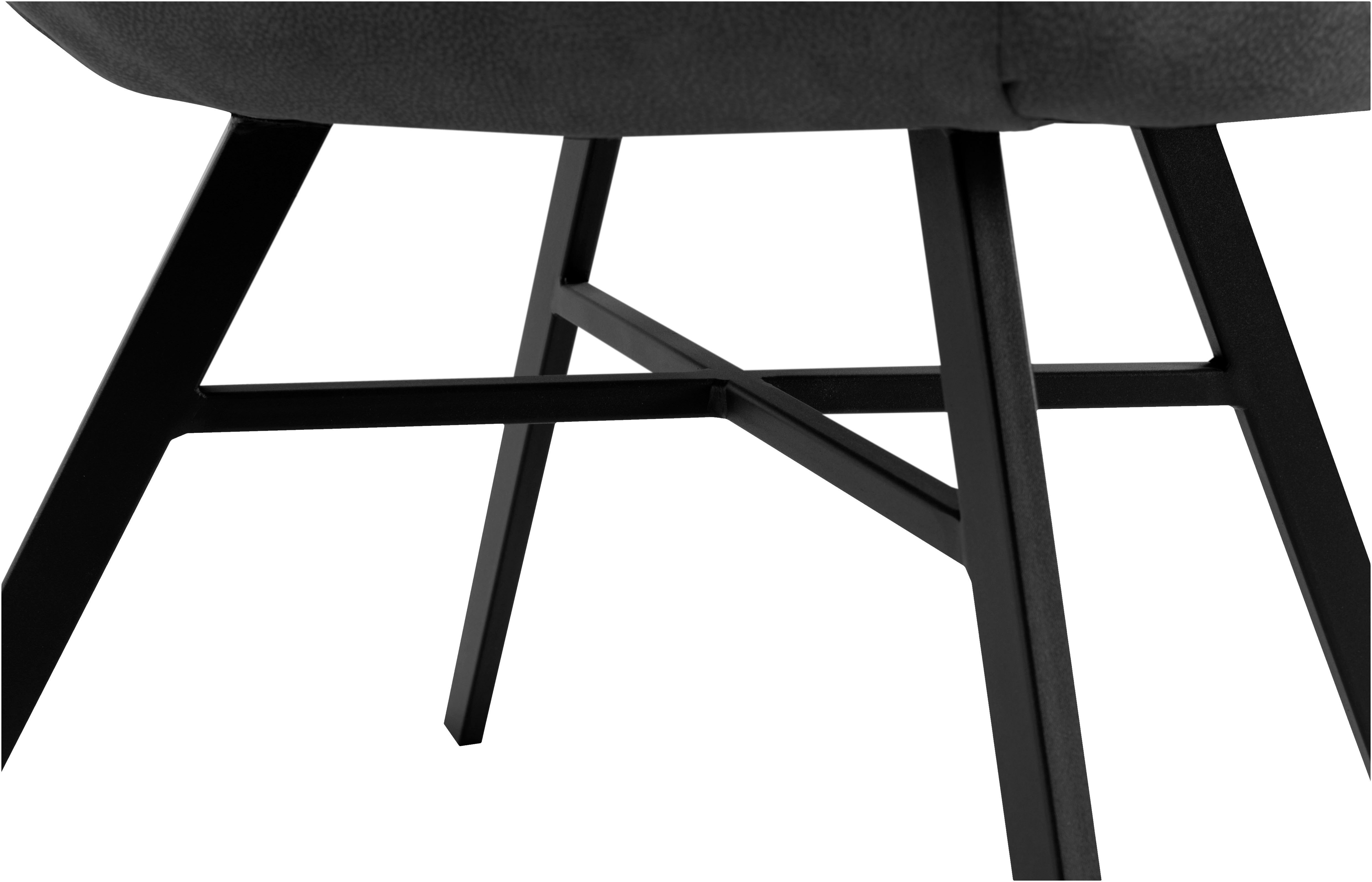 OMG Design Stoel met armleuningen Marcon Eetkamerstoel, onderhoudsvriendelijke bekleding