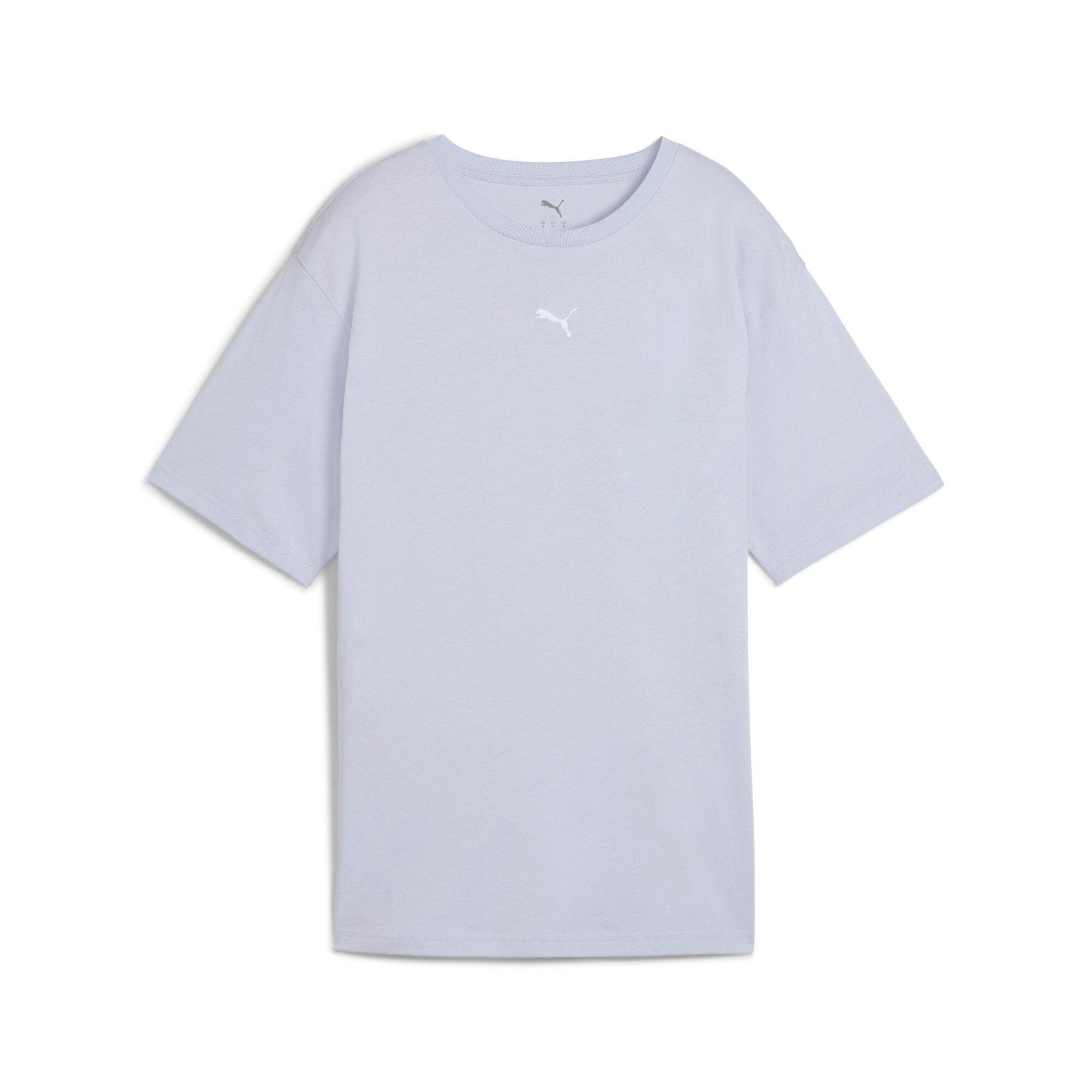 PUMA T-shirt ESS RELAXED TEE dames tops maat S blauw