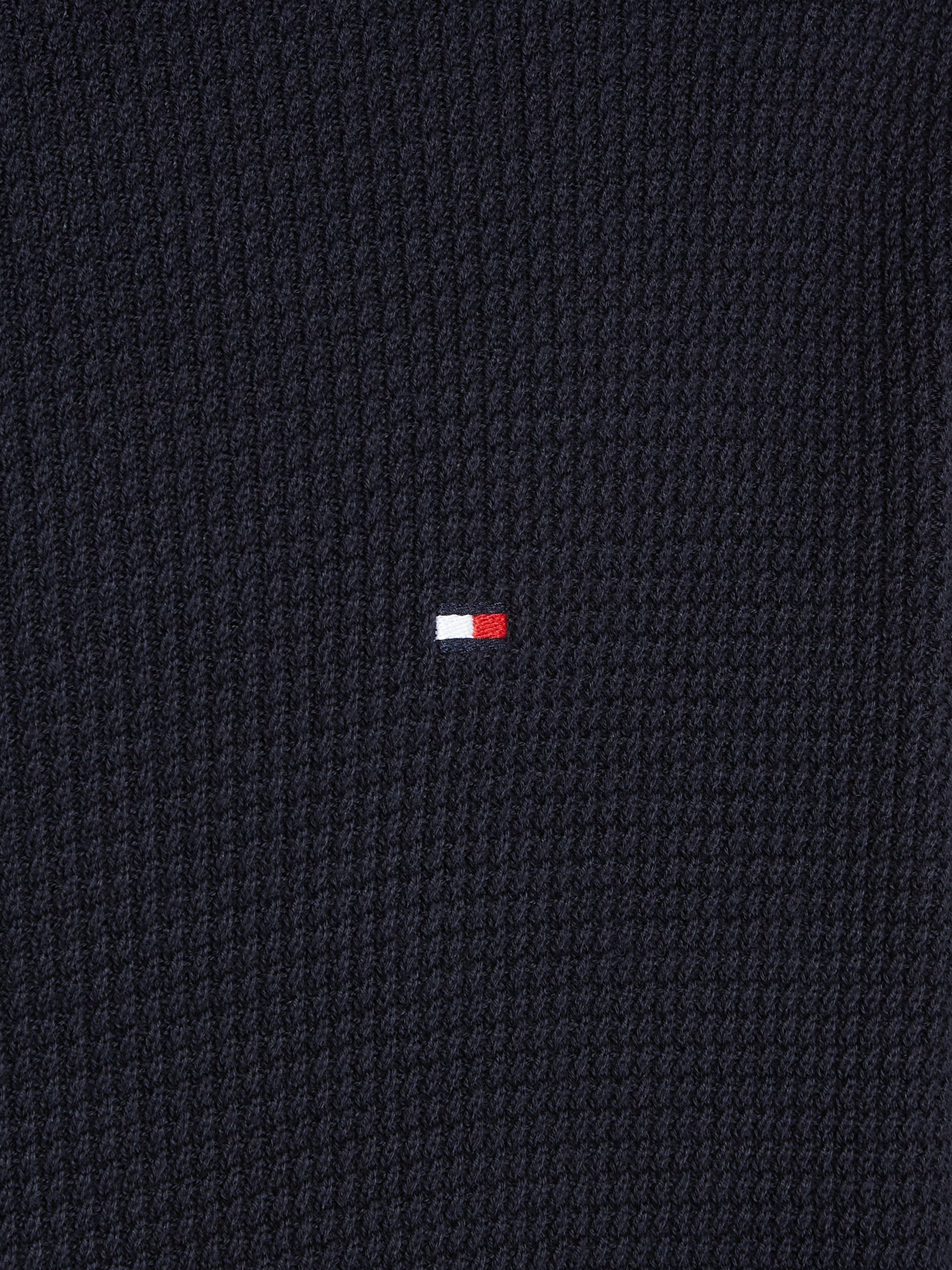 Tommy Hilfiger Cardigan REFINED STRUCTURE ZIP THRU