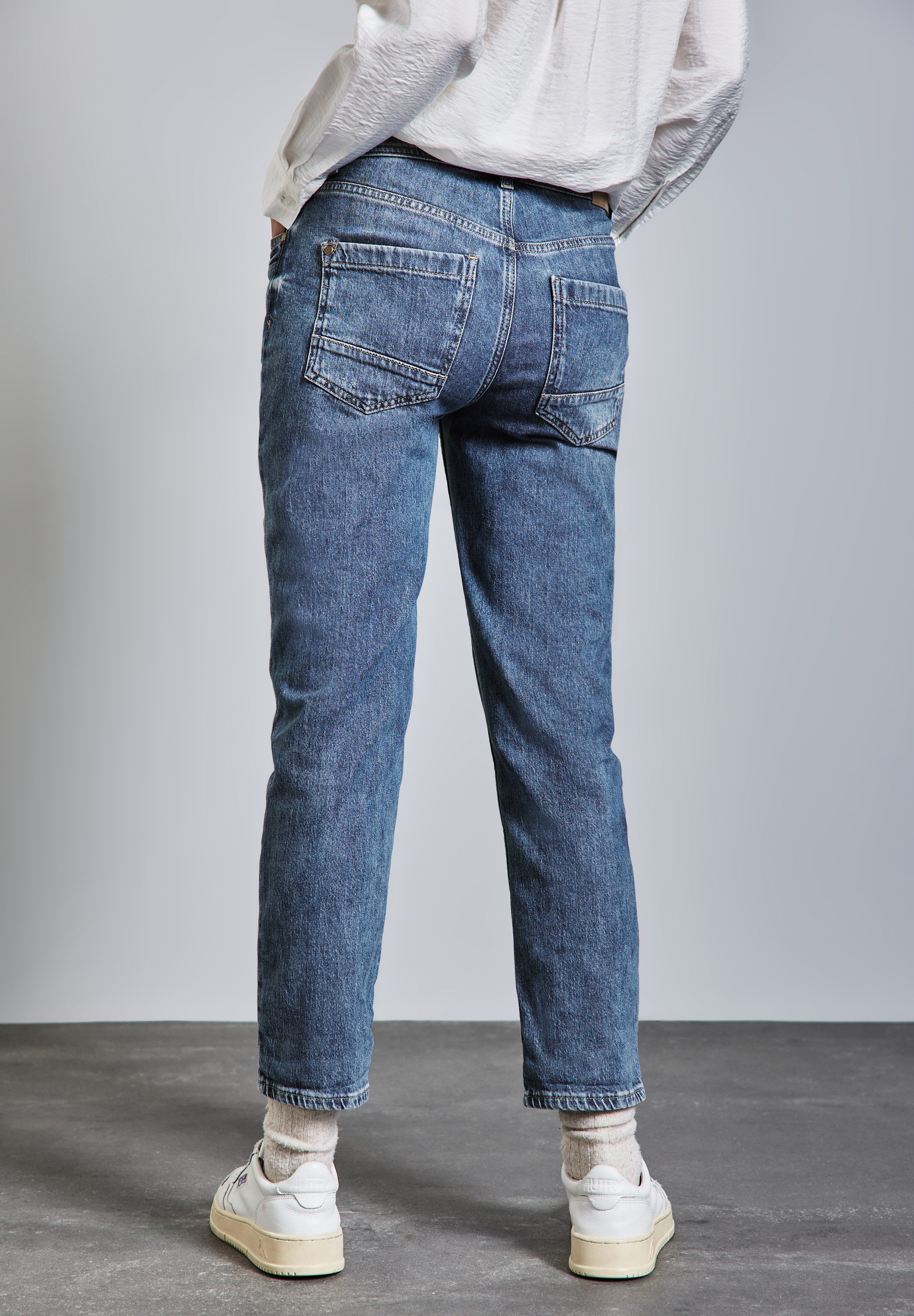 STREET ONE Boyfriendjeans in five-pocketsstijl