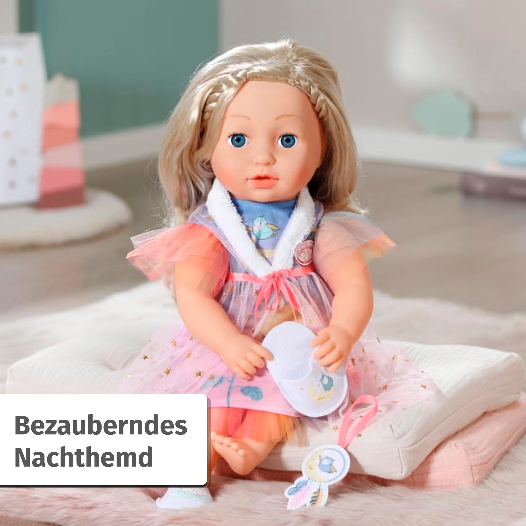 Baby Annabell Poppenkleding Sweet Dreams nachthemd 43 cm