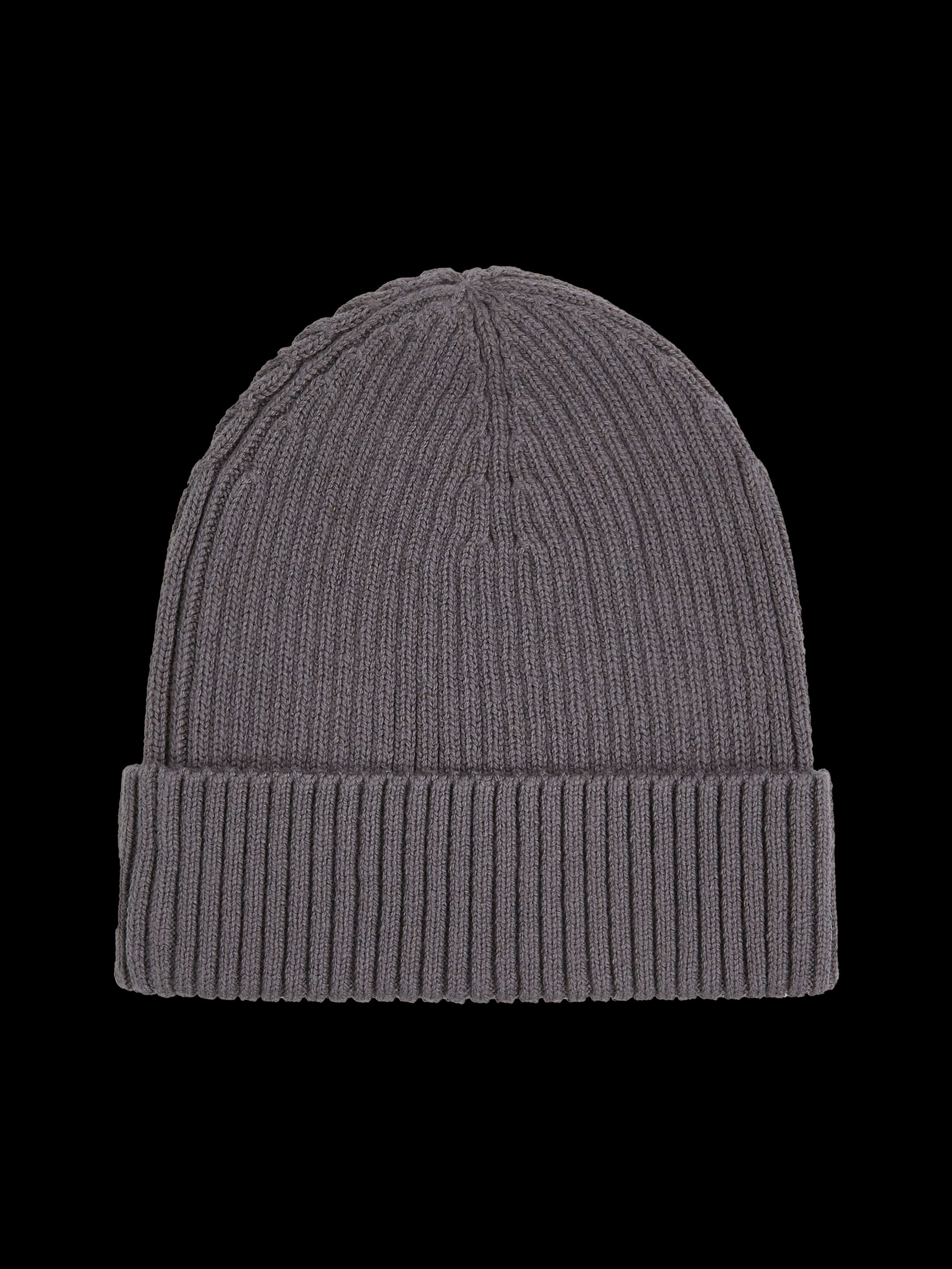 Calvin Klein Beanie CLASSIC COTTON RIB BEANIE