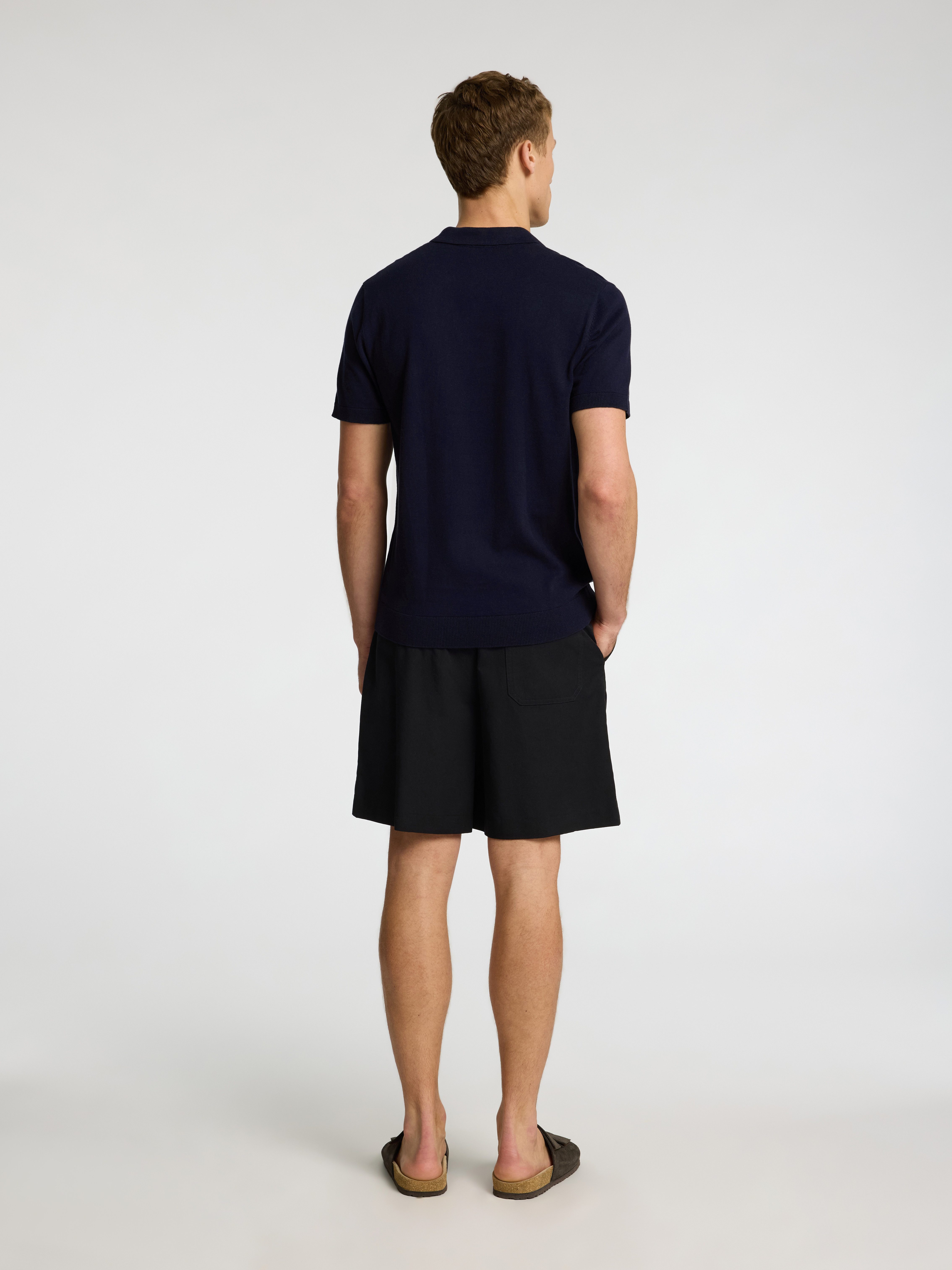 SELECTED HOMME Poloshirt SLHBERG SS KNIT POLO NOOS