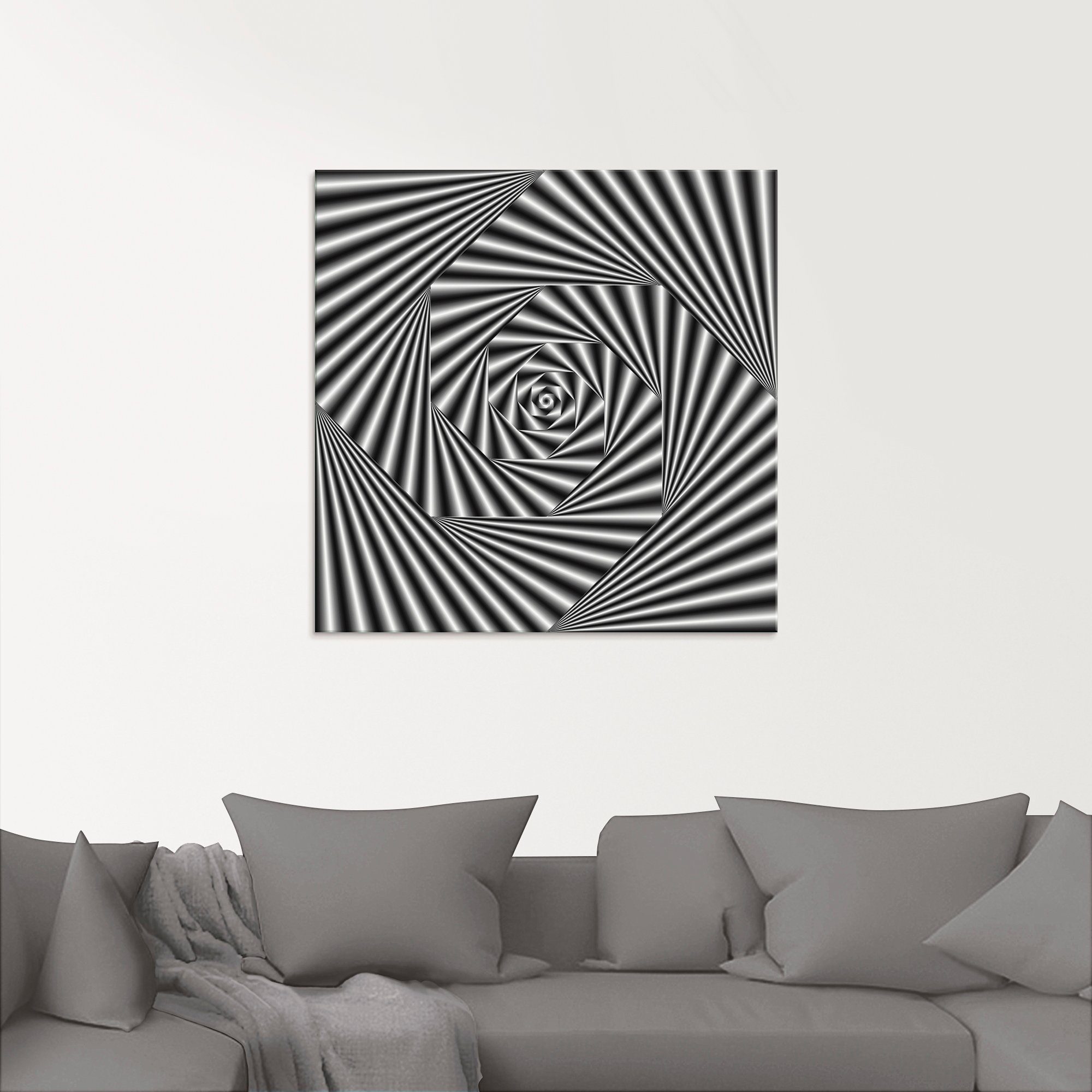 Artland Print op glas Studie Nr. 4 in verschillende maten