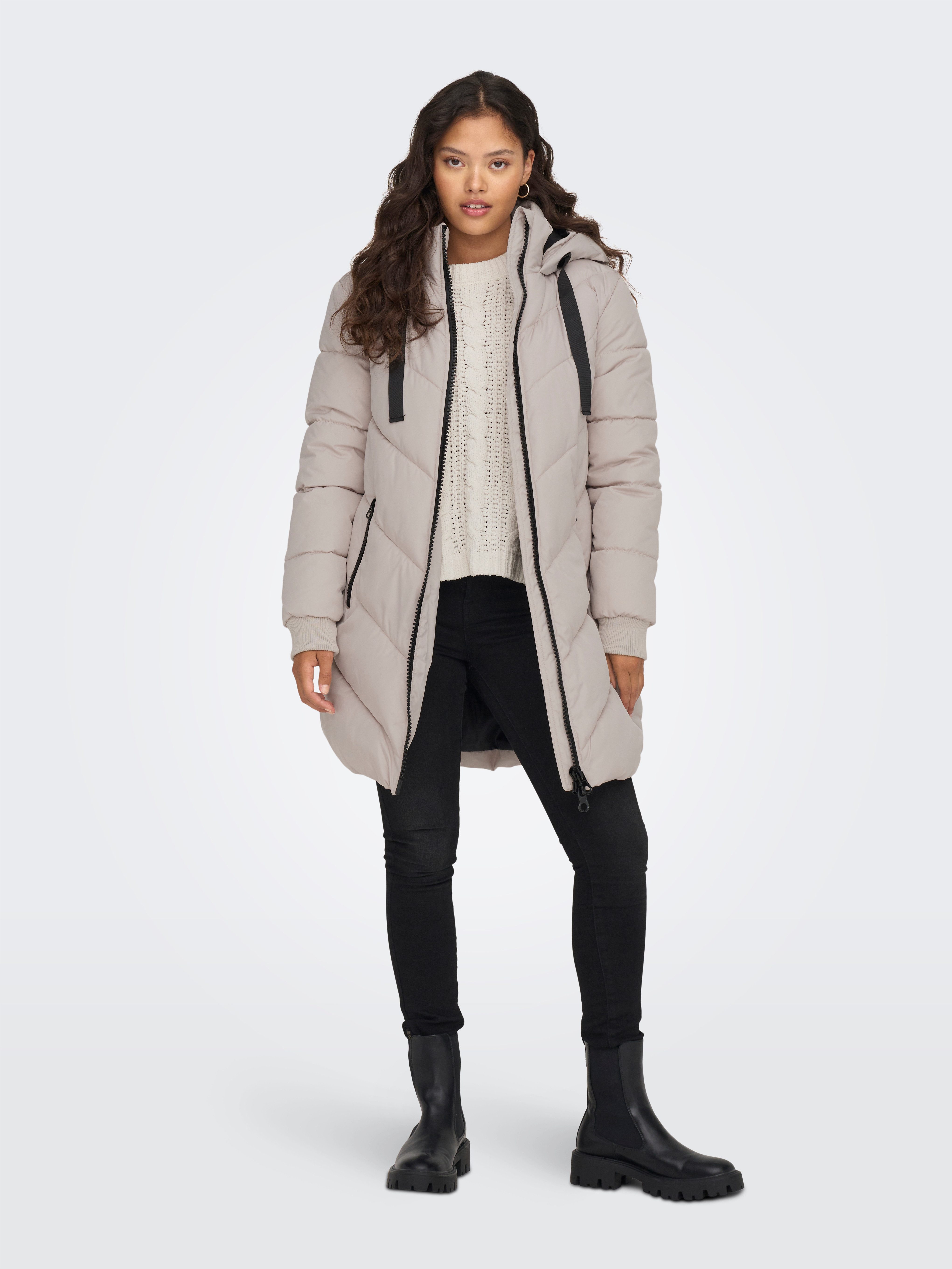 JDY Gewatteerde jas JDYSKYLAR LIFE HOOD JACKET OTW NOOS