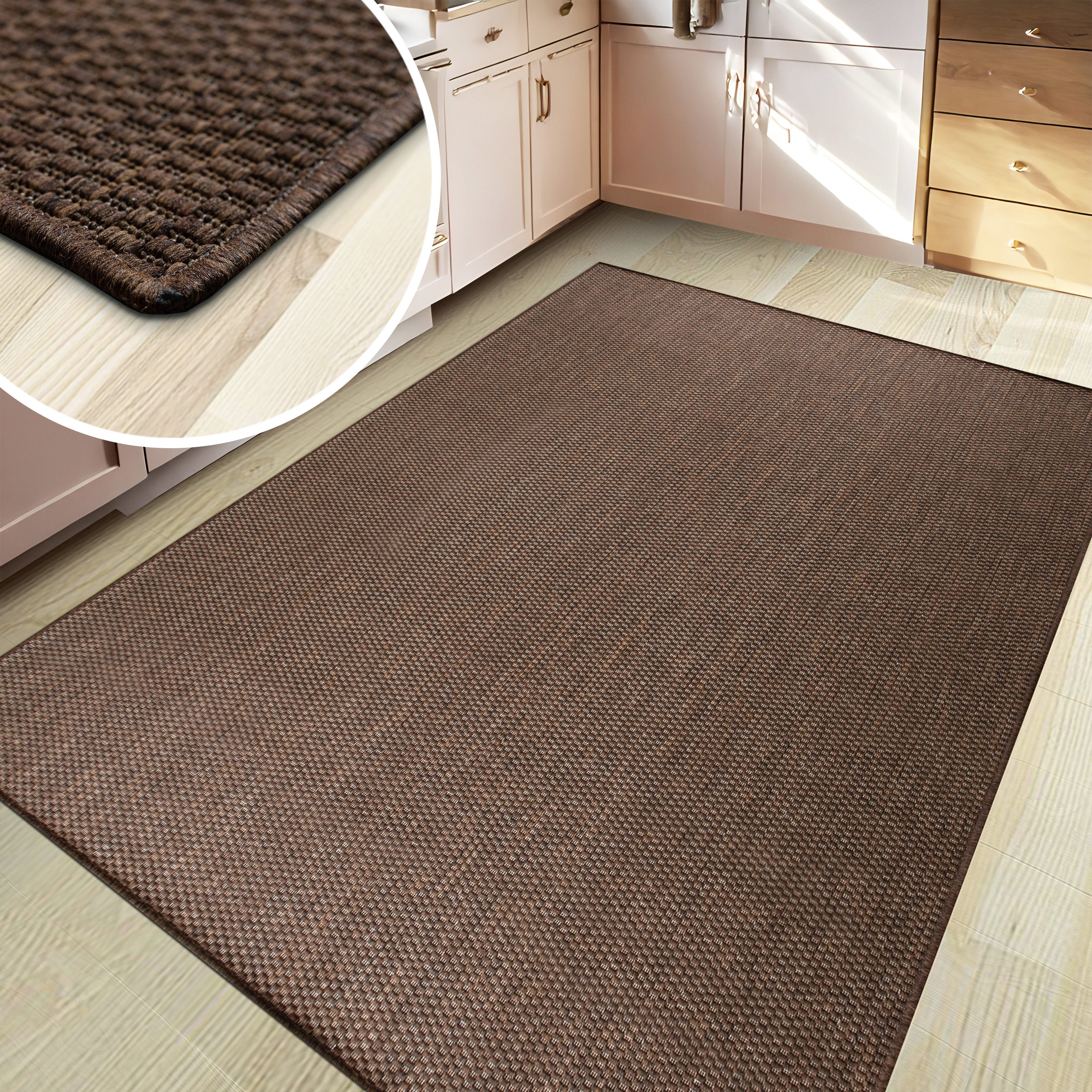 my home Vloerkleed Venetië is ook als loper verkrijgbaar Geschikt voor binnen en buiten, sisal-look, weerbestendig & uv-bestendig