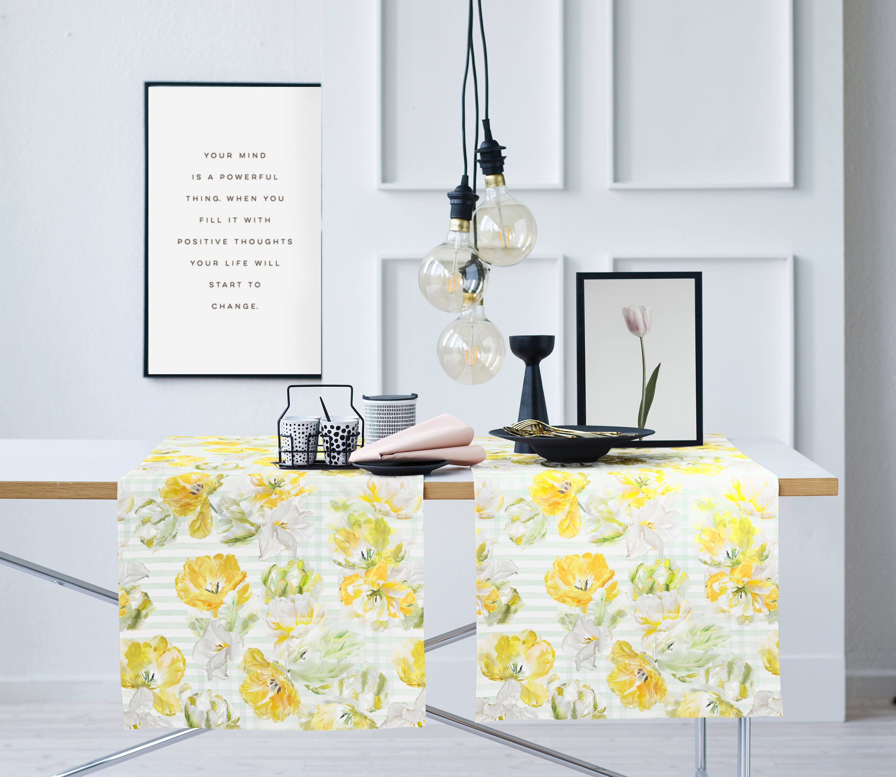 APELT Tafelloper 6405 SPRINGTIME, voorjaarsdecoratie, voorjaar (1 stuk)