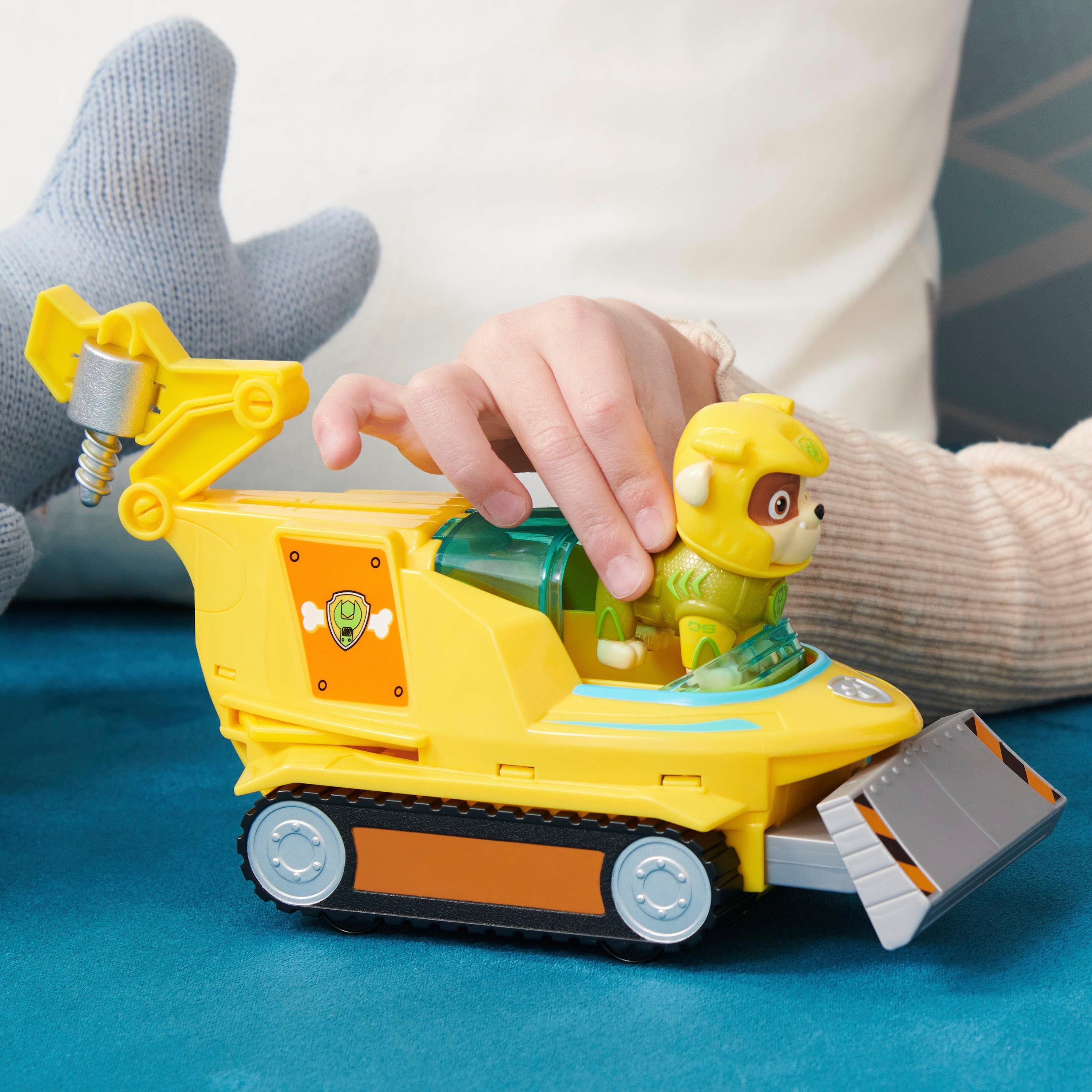 Spin Master Speelgoedauto Paw Patrol - Aqua Pups - Basic Themed Vehicles Solid Rubble