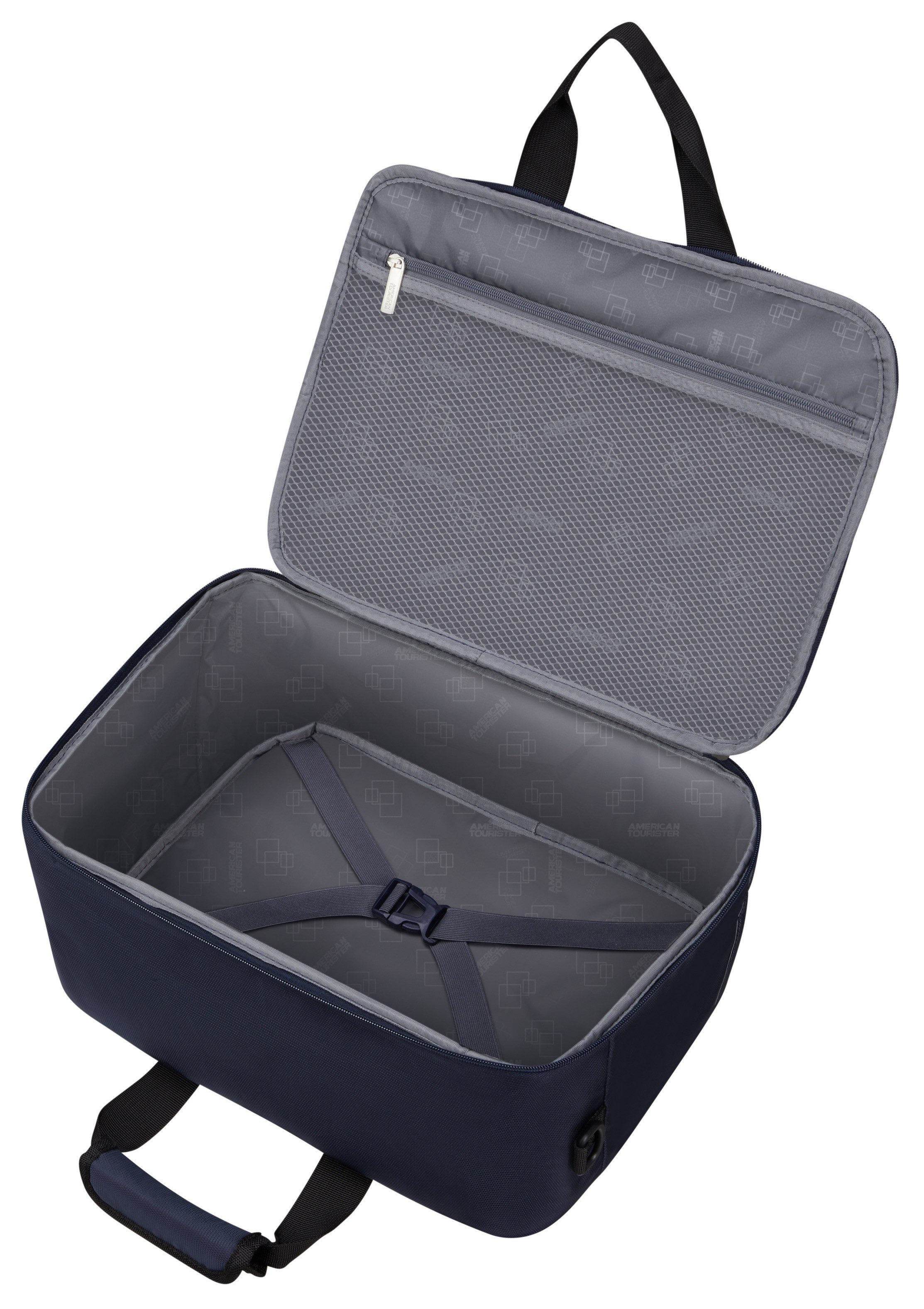 American Tourister Reistas SUMMERRIDE 3-Way schoudertas Handbagage reiskoffer trolley-opsteeksysteem onderzit