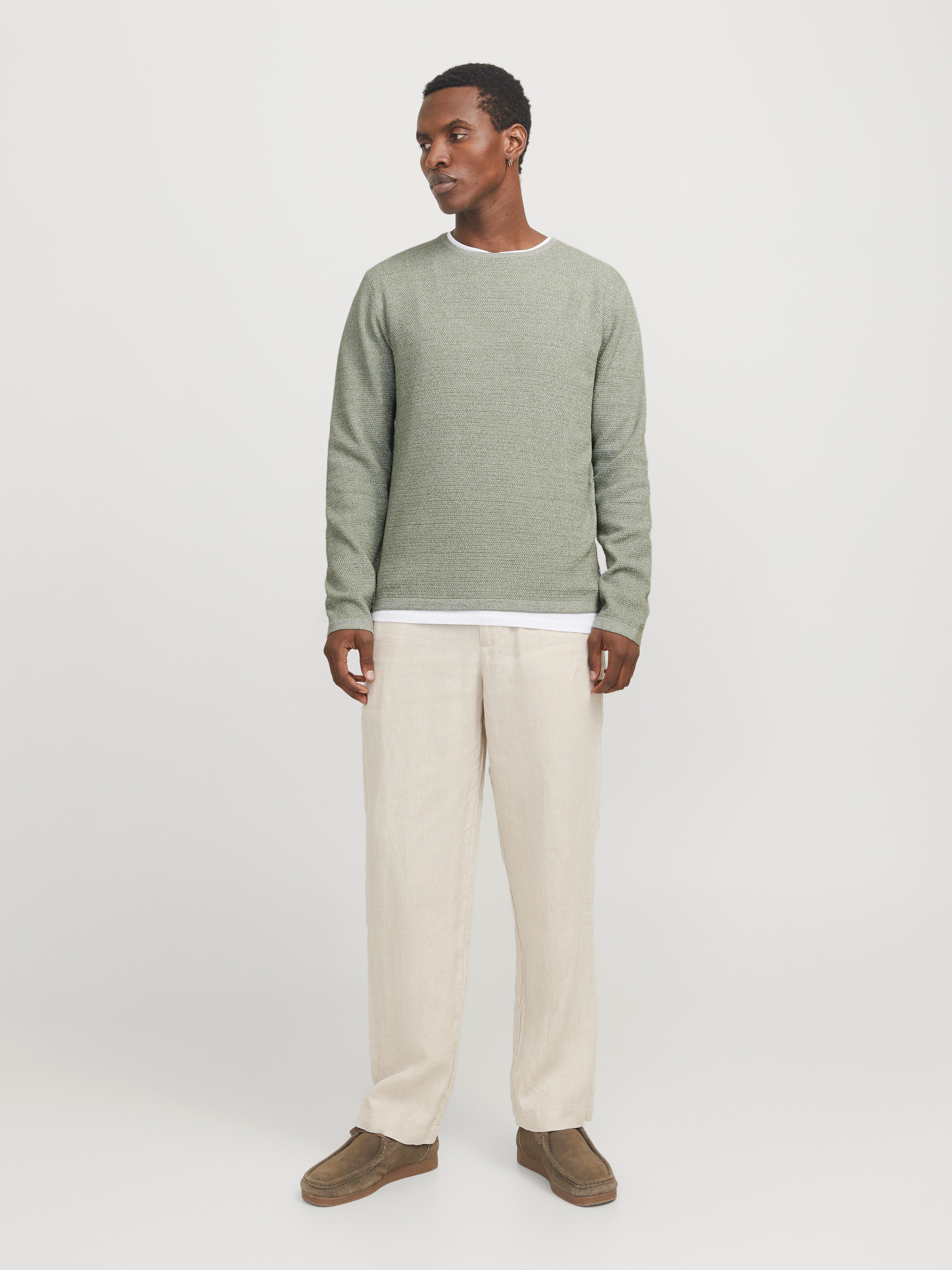 Jack & Jones Trui met ronde hals JJEGEORGE KNIT CREW NECK NOOS