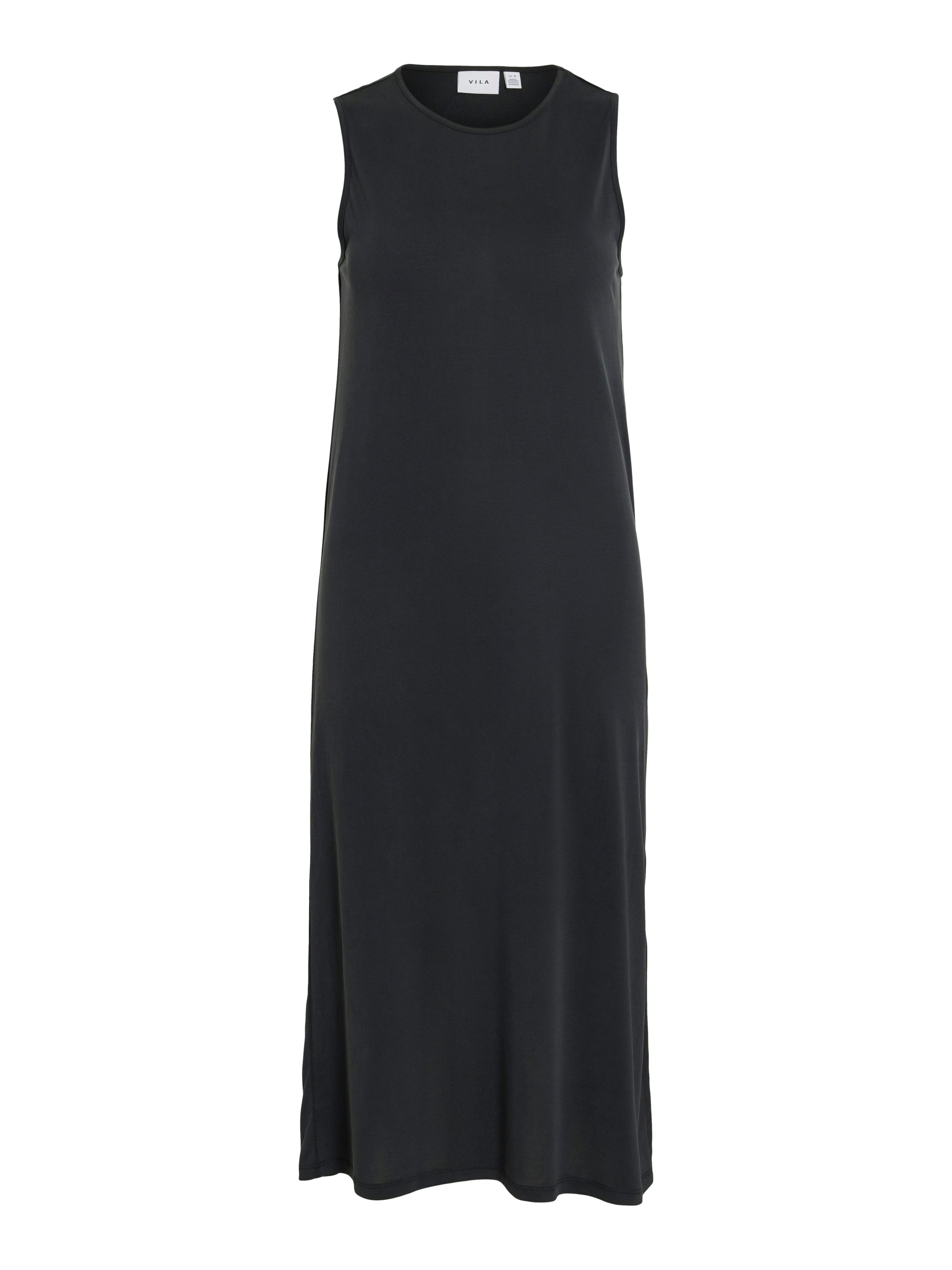 Vila Zomerjurk VIMODALA O-NECK S/L DRESS - NOOS
