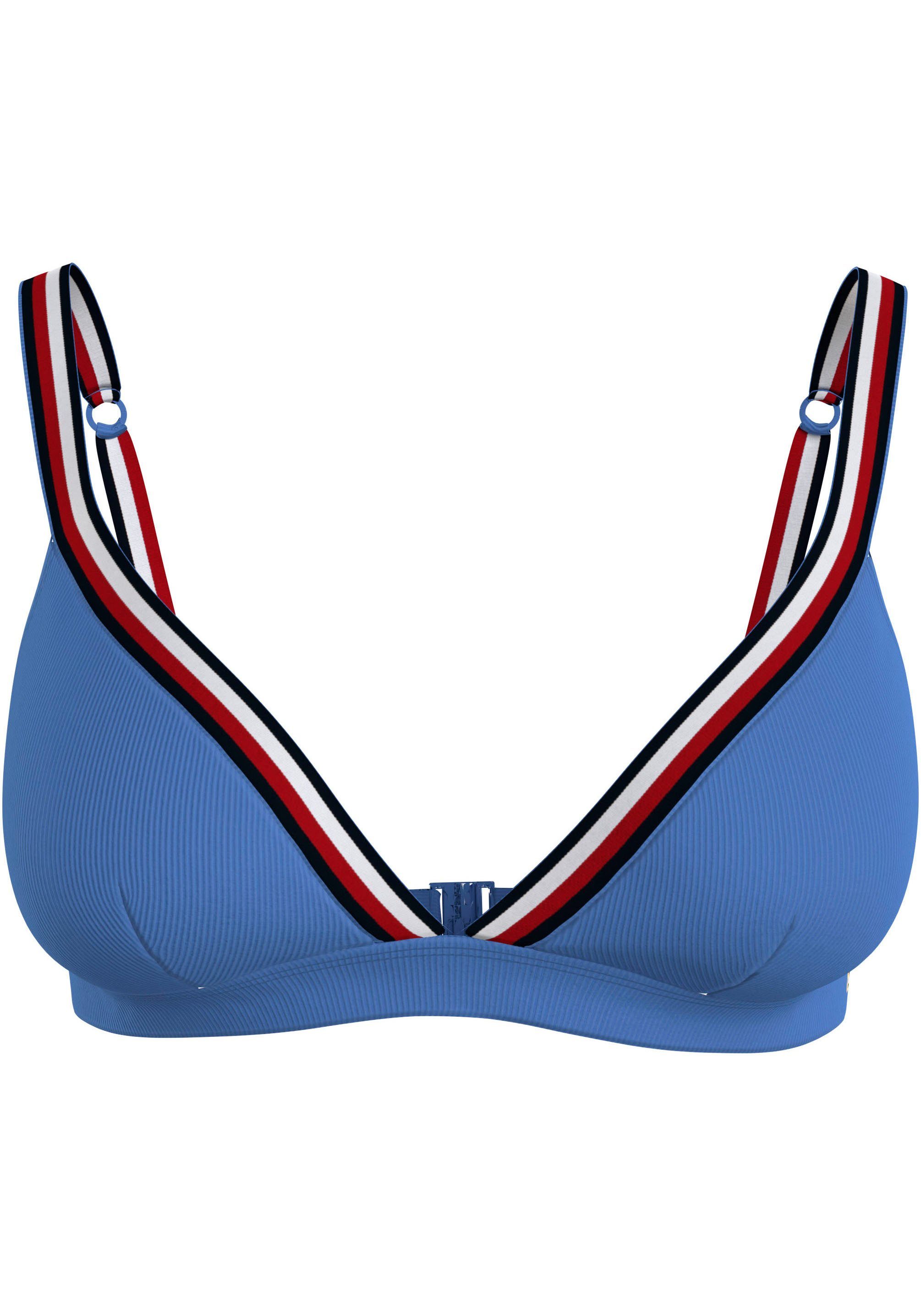 Tommy Hilfiger Swimwear Triangel-bikinitop TRIANGLE RP met ribstructuur