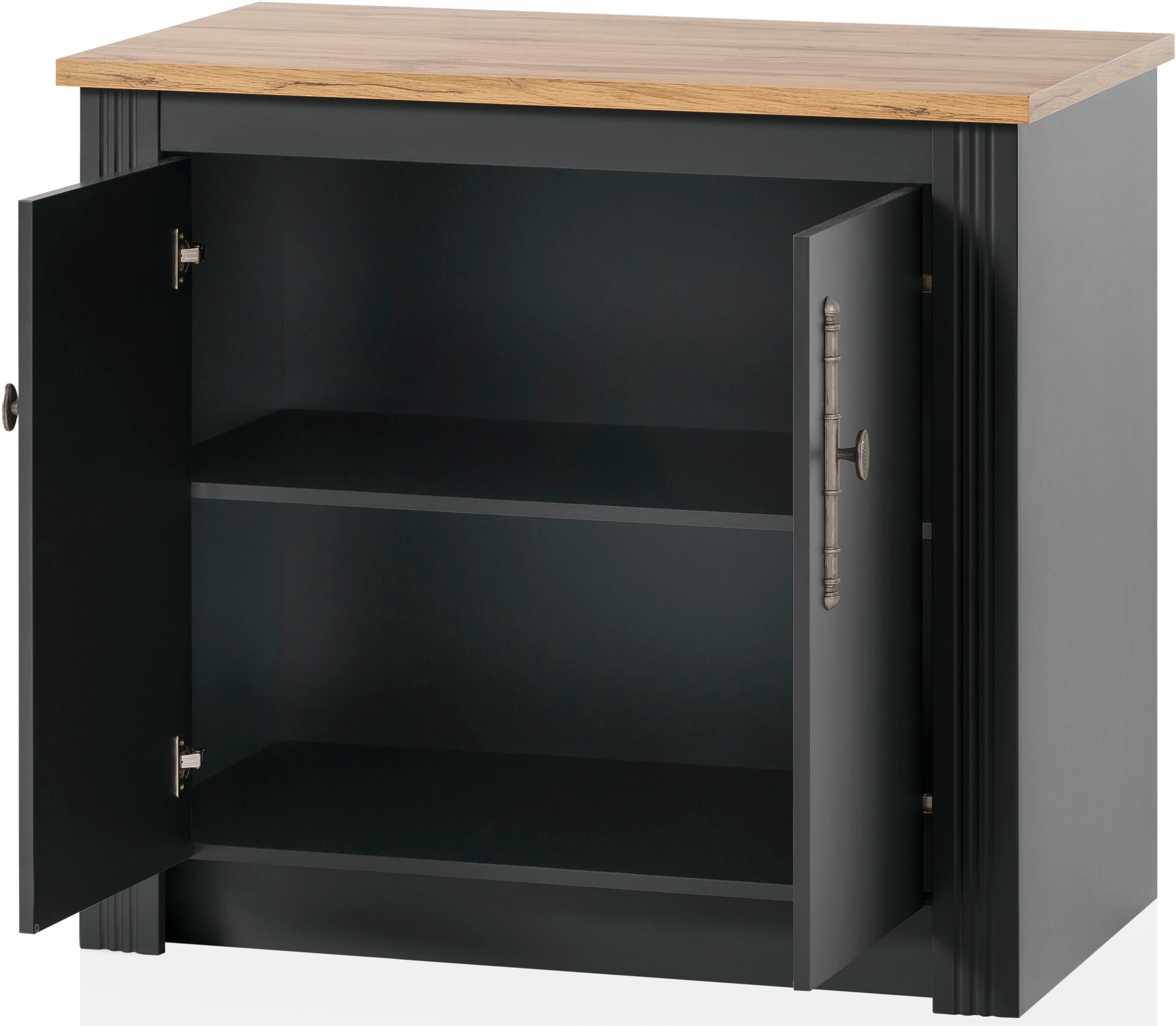 Kochstation Onderkast KS-Westminster in romantische landelijke stijl, breedte 100 cm, exclusief by otto