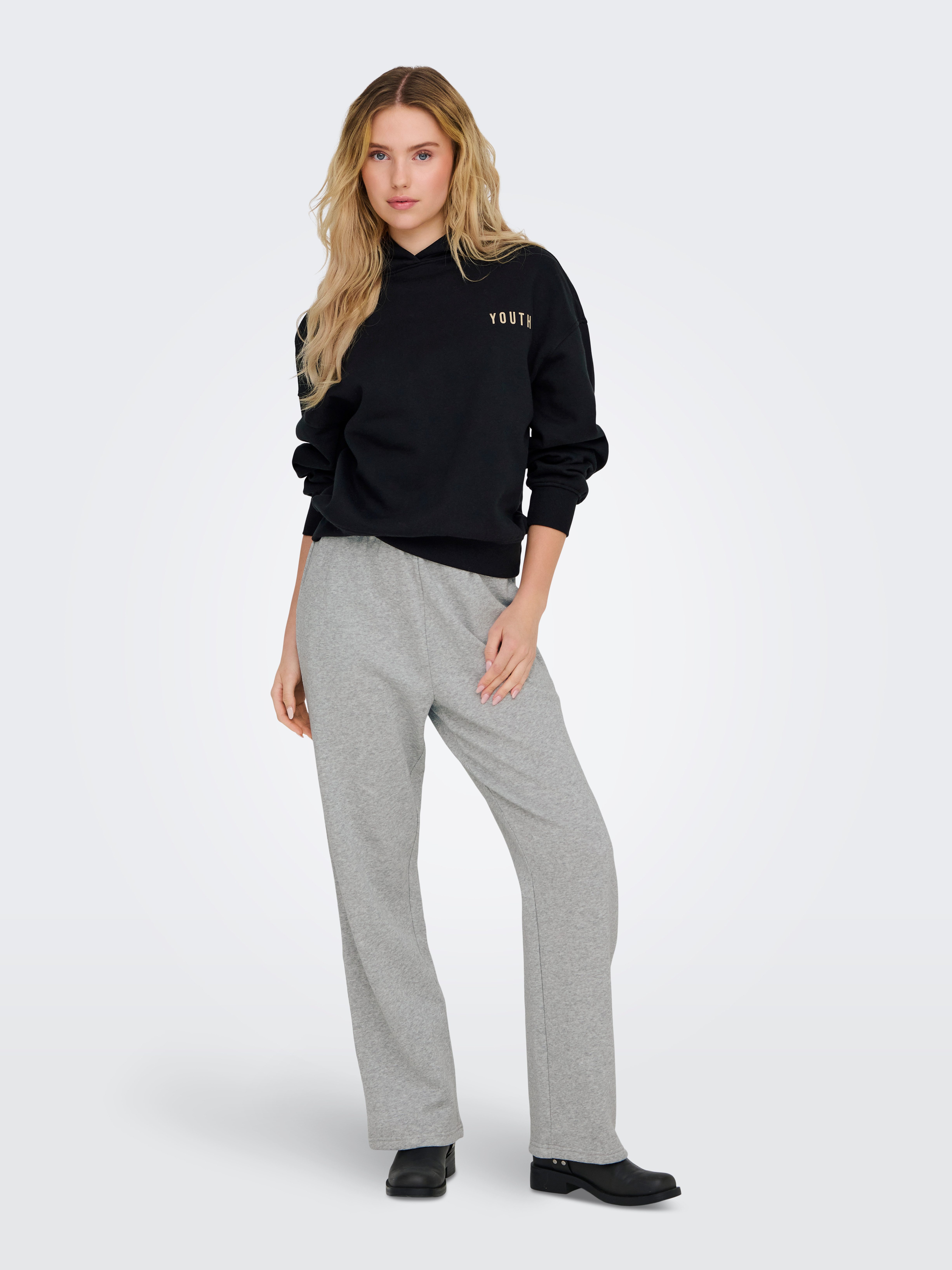 Only Sweatbroek ONLSWEAT PANTS RELAXED SWT NOOS