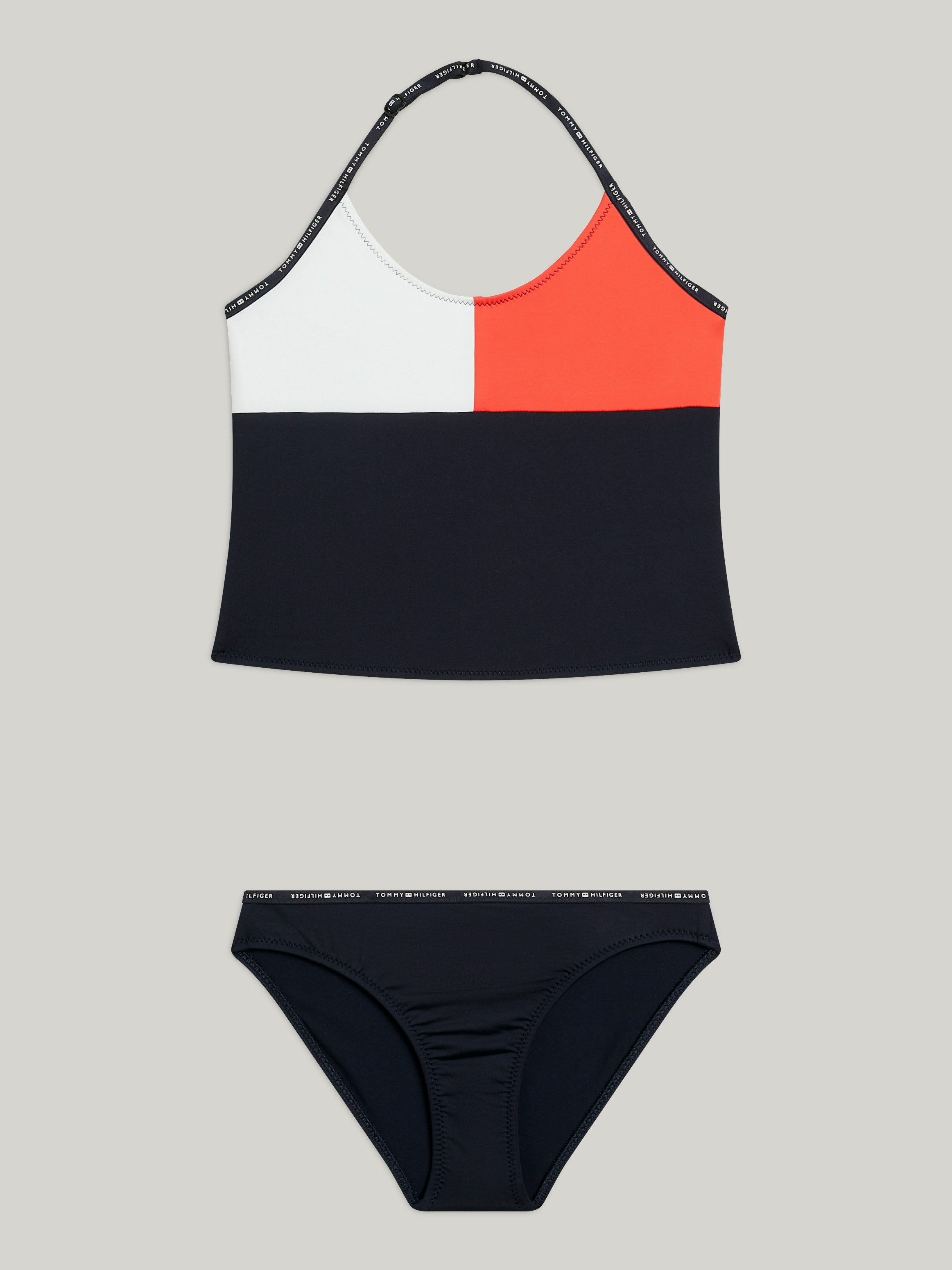 Tommy Hilfiger Swimwear Badpak TANKINI SET Kinderen tot 16 jaar (set, 2 stuks)
