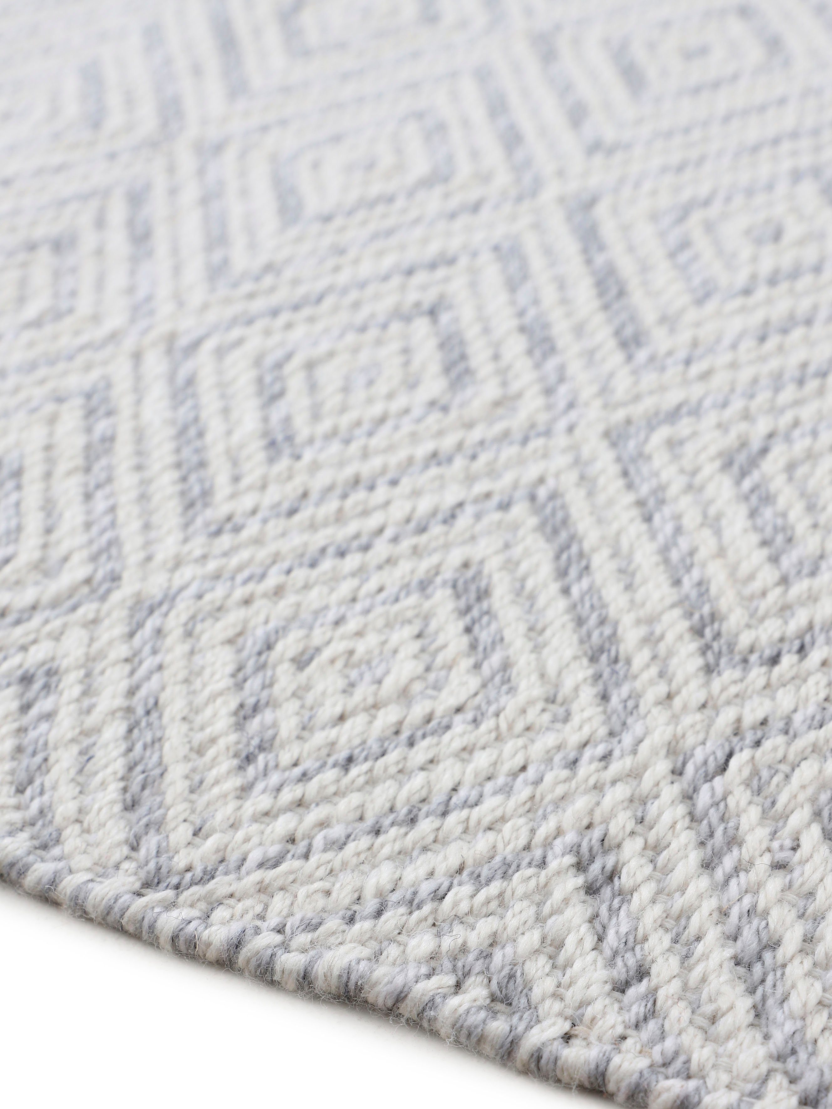 carpetfine Vloerkleed Frida 200 Omkeerbaar tapijt, 100% gerecycled materiaal (PET), vlakweefsel, sisal uitstraling