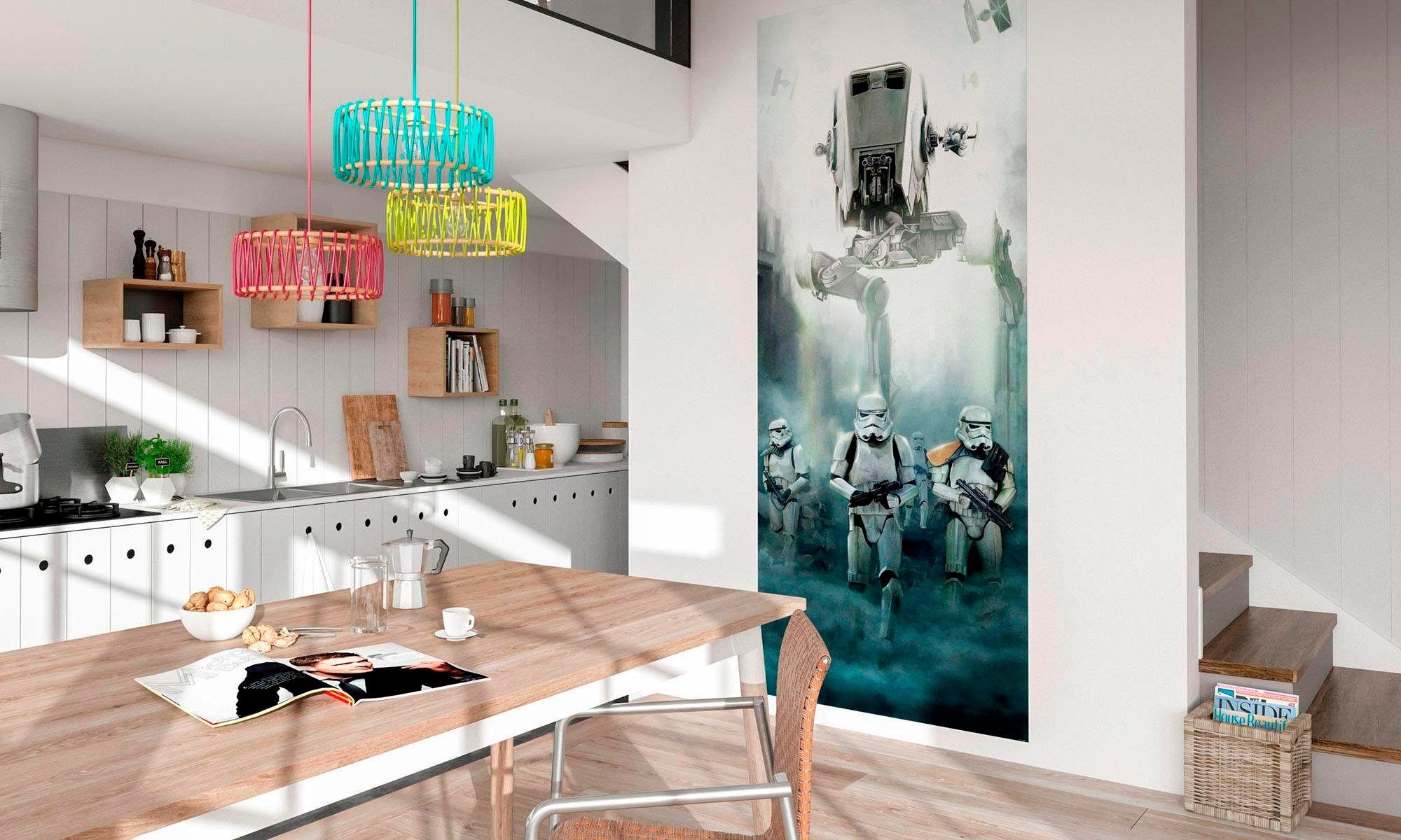 Komar Vliesbehang Digitale print vlies - Star Wars Imperial Forces - Afmeting 100 x 250 cm (1 stuk)