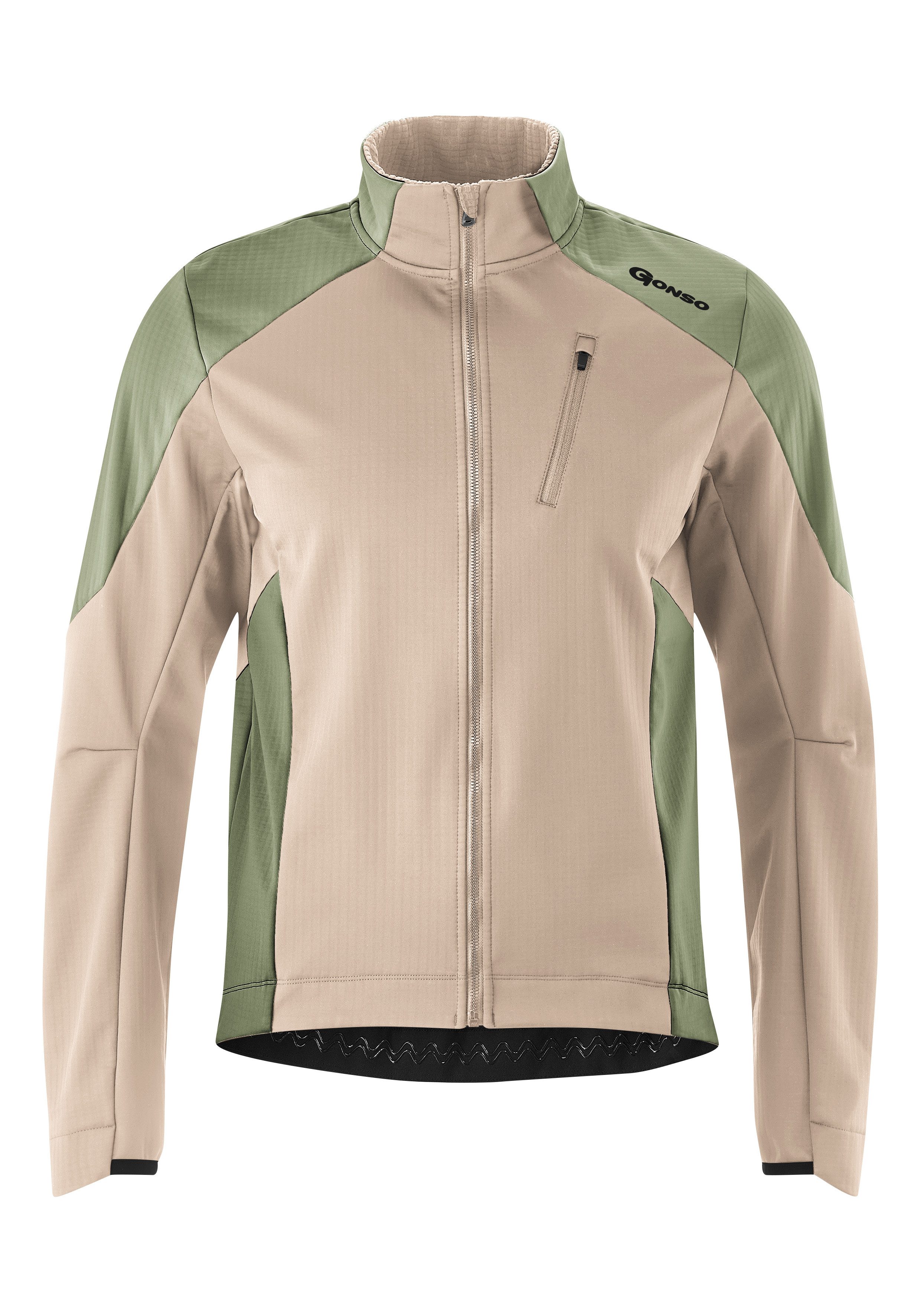 Gonso Fietsjack TRAIL JACKET SOFTSHELL M Waterafstotend slijtvast ade d