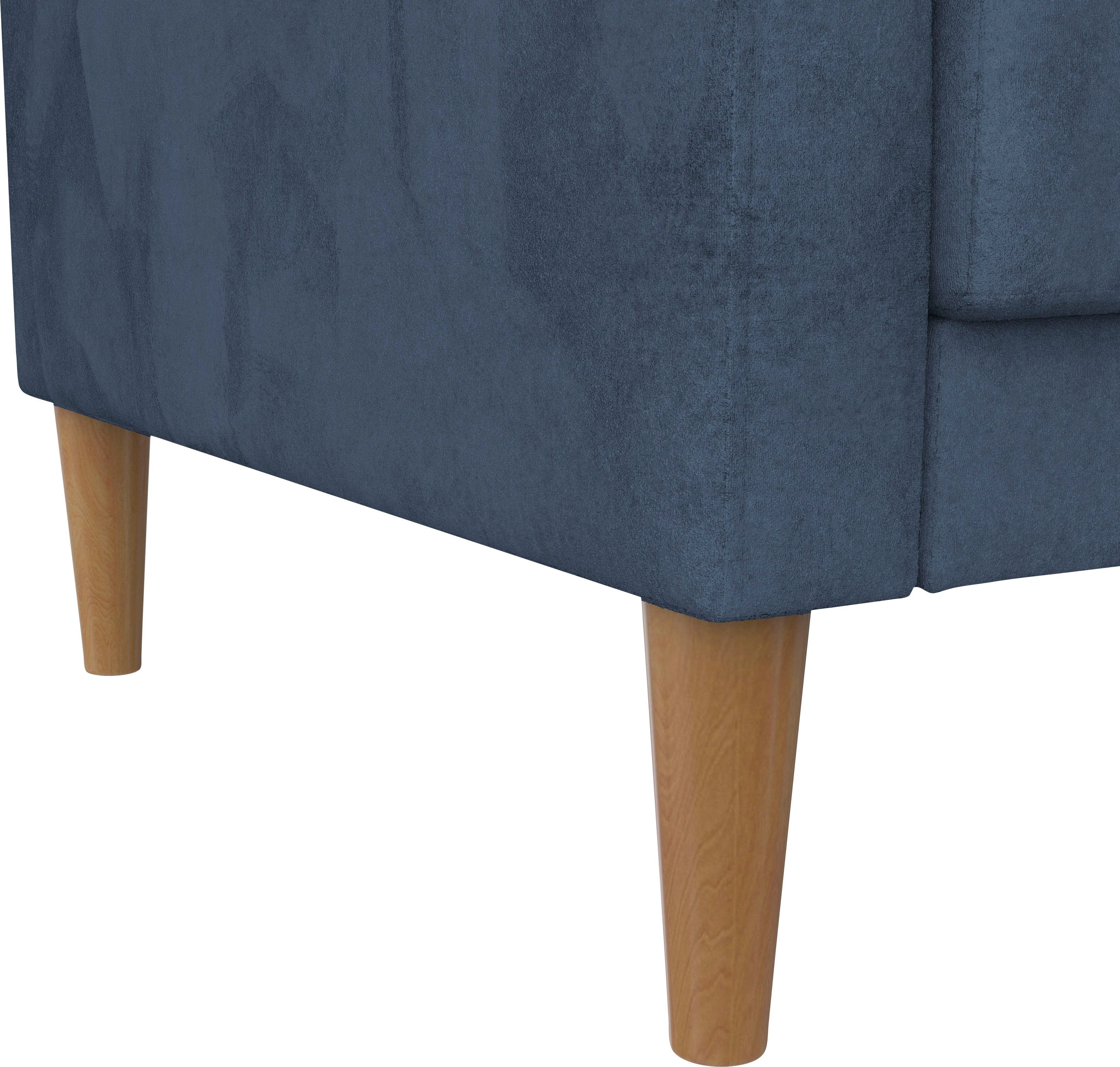 Dorel Home 3-zitsbank Lilly Bedfunctie, rugleuning 3-voudig verstelbaar, zithoogte 43 cm