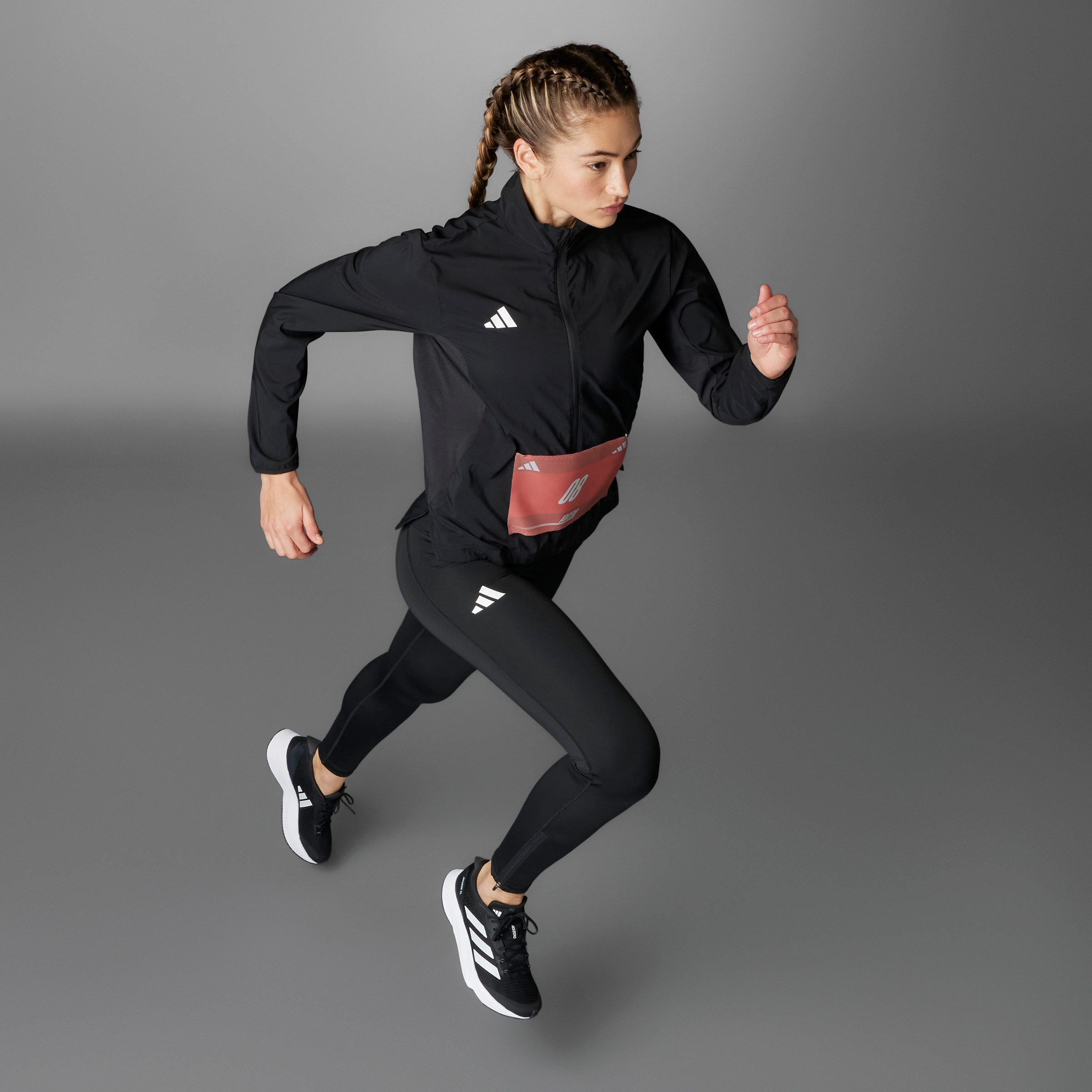 adidas Performance Runningtights Adizero E 1/1 L (1-delig)