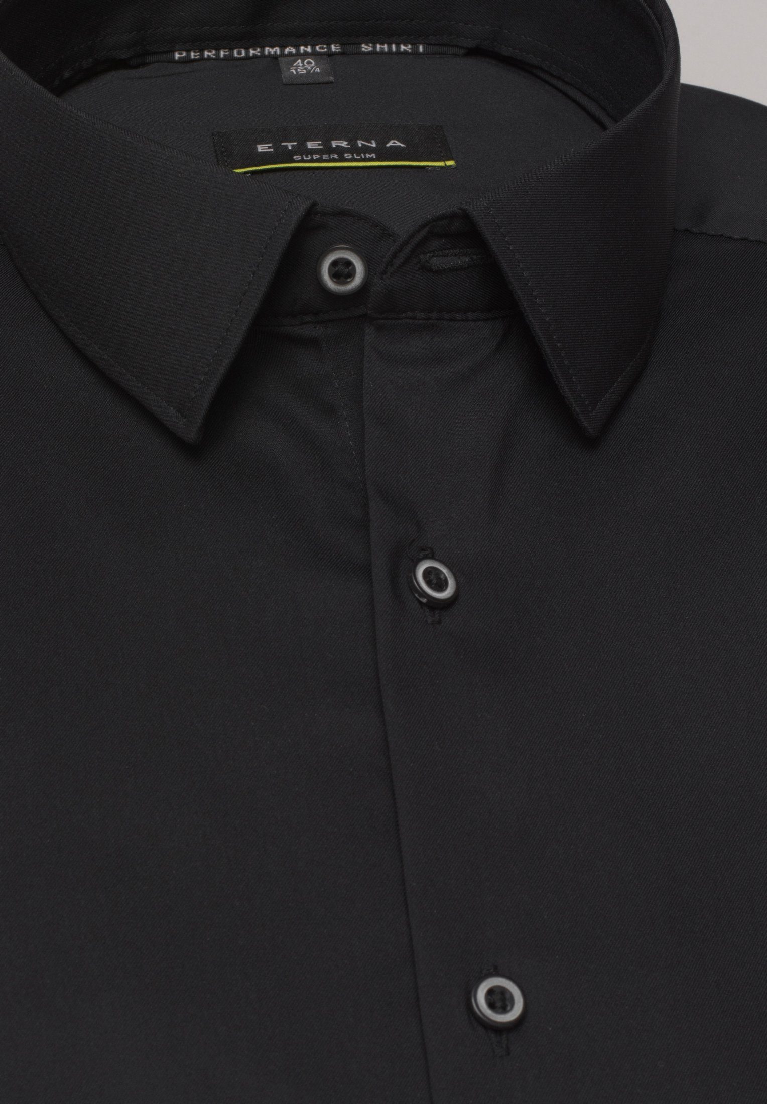 Eterna Overhemd met lange mouwen SUPER SLIM EASY IRON (gemakkelijk te strijken)